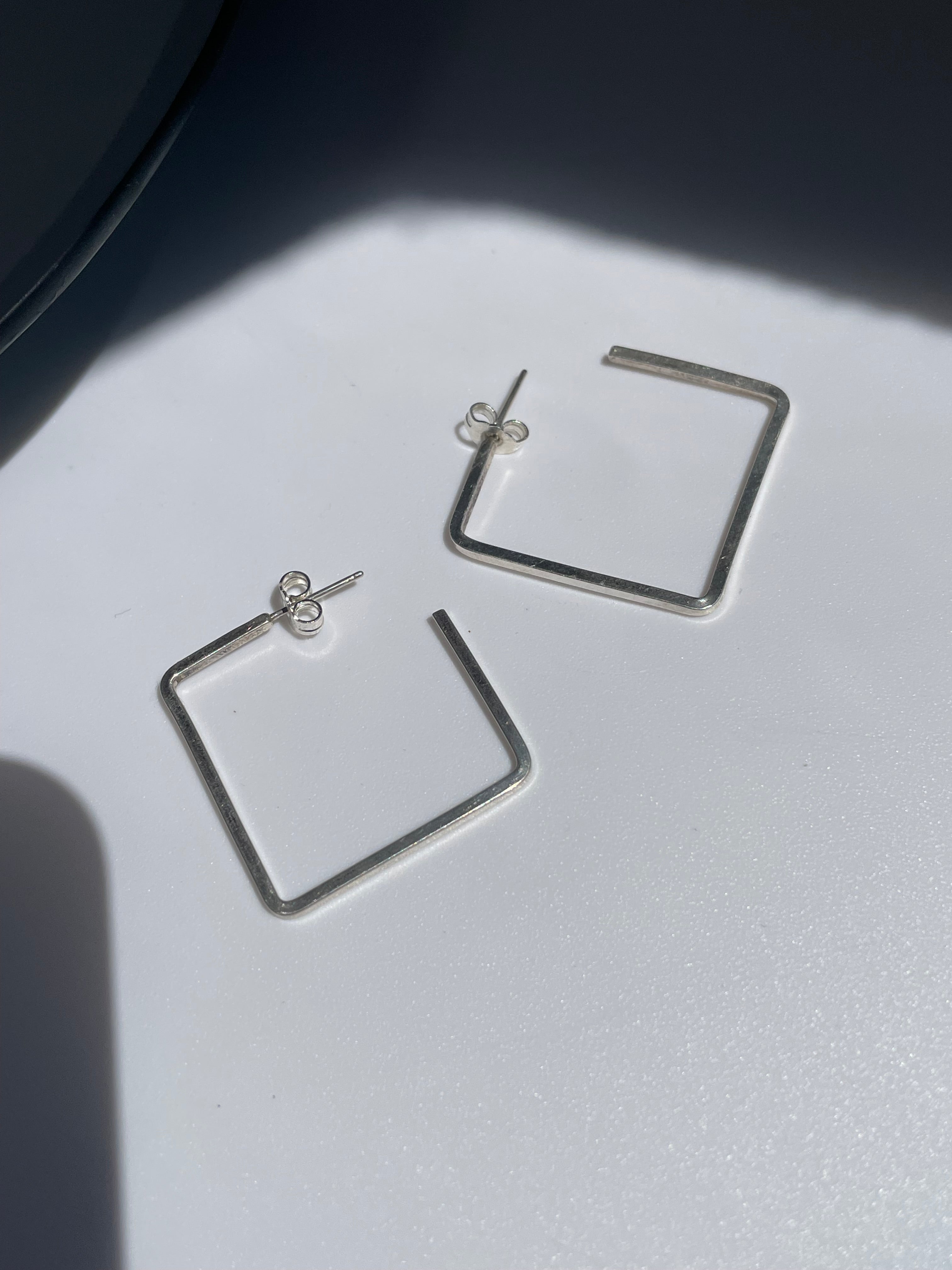 Square Hoop Earrings