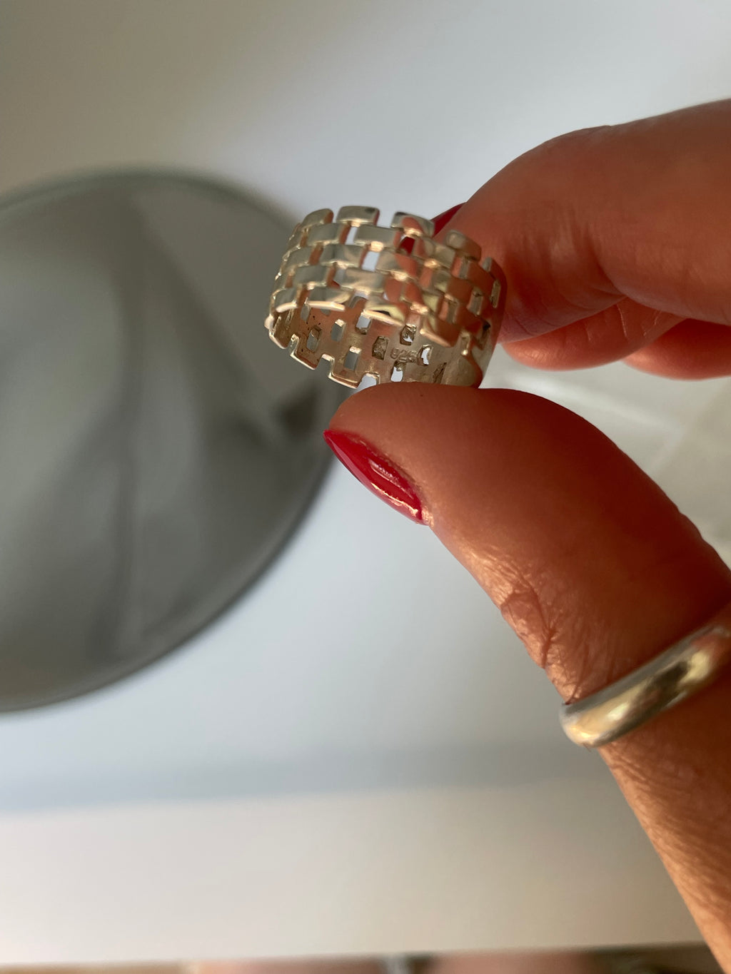 Silver Weave Ring