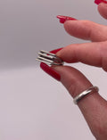Sterling Silver Cage Ring