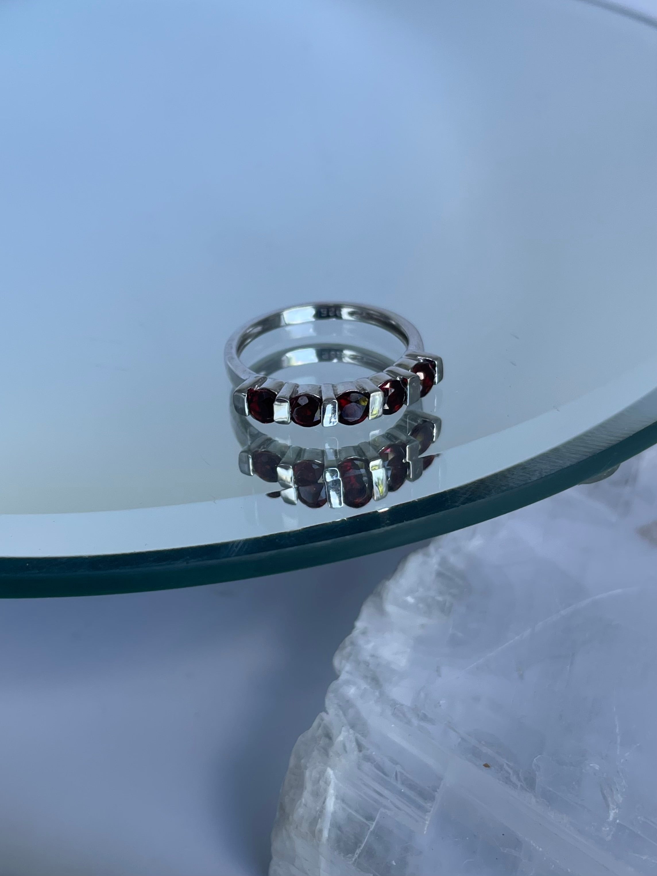 Eternal Garnets Ring