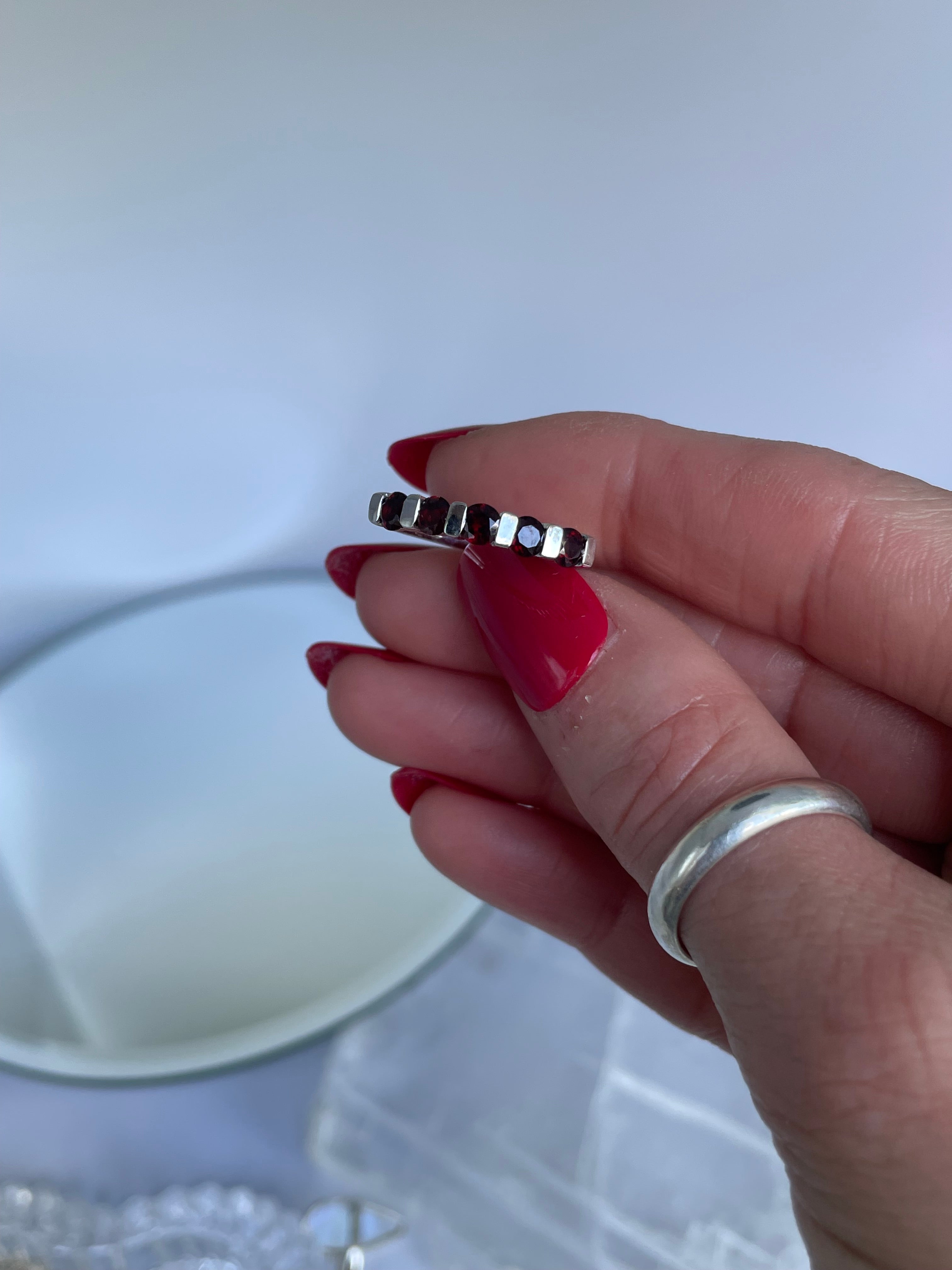 Eternal Garnets Ring