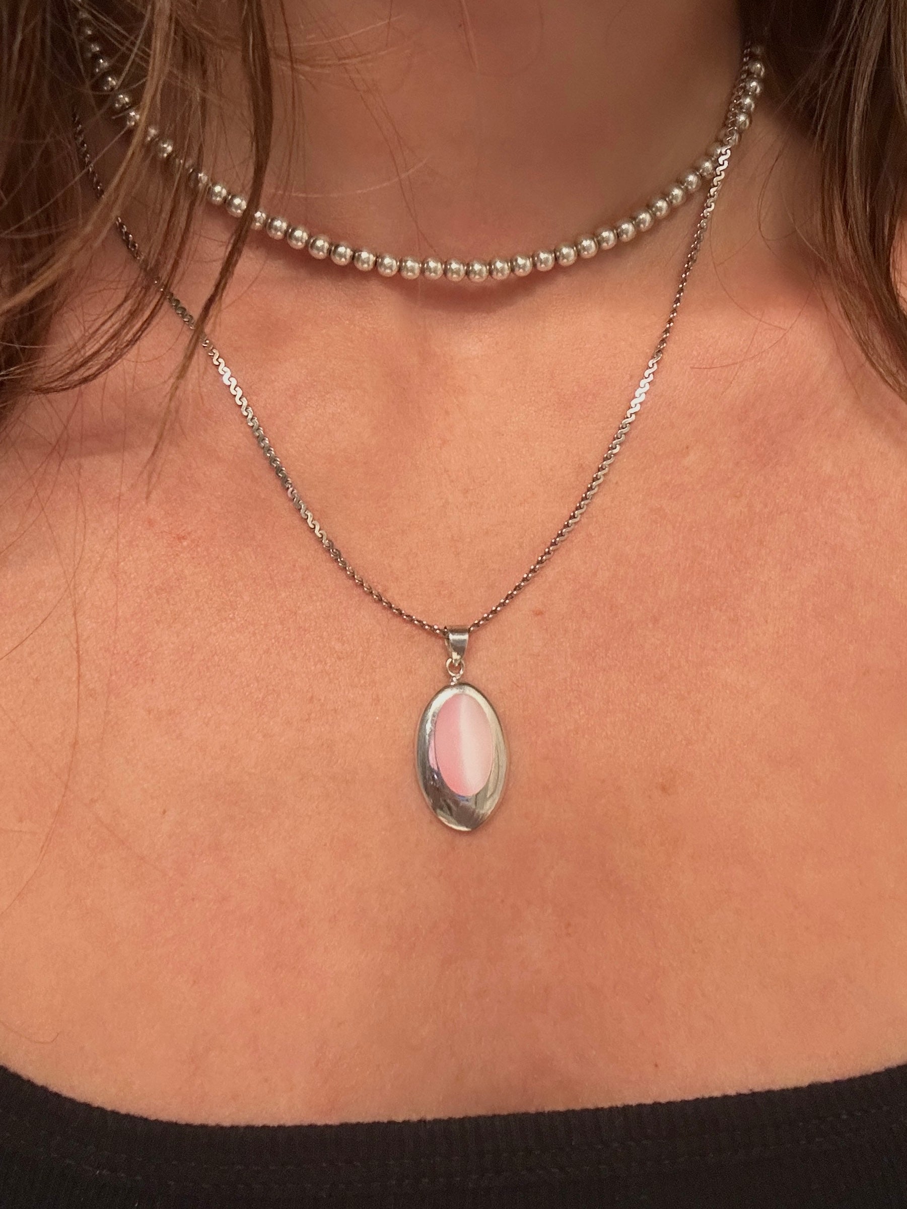 Sterling Silver S Link Layering Chain