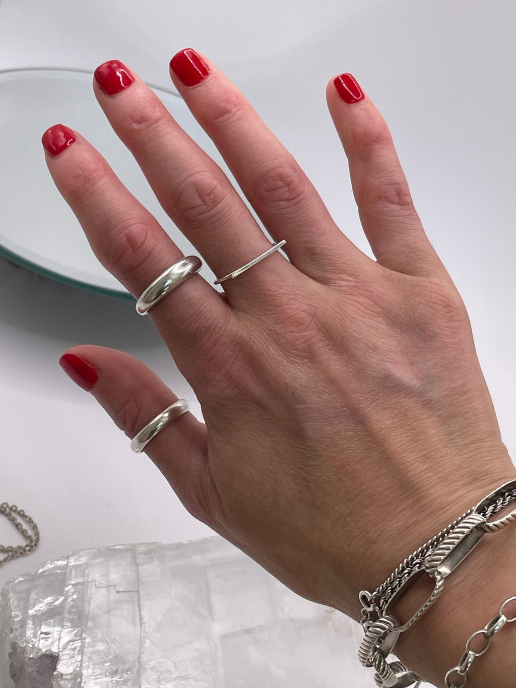 Straight Edge Ring
