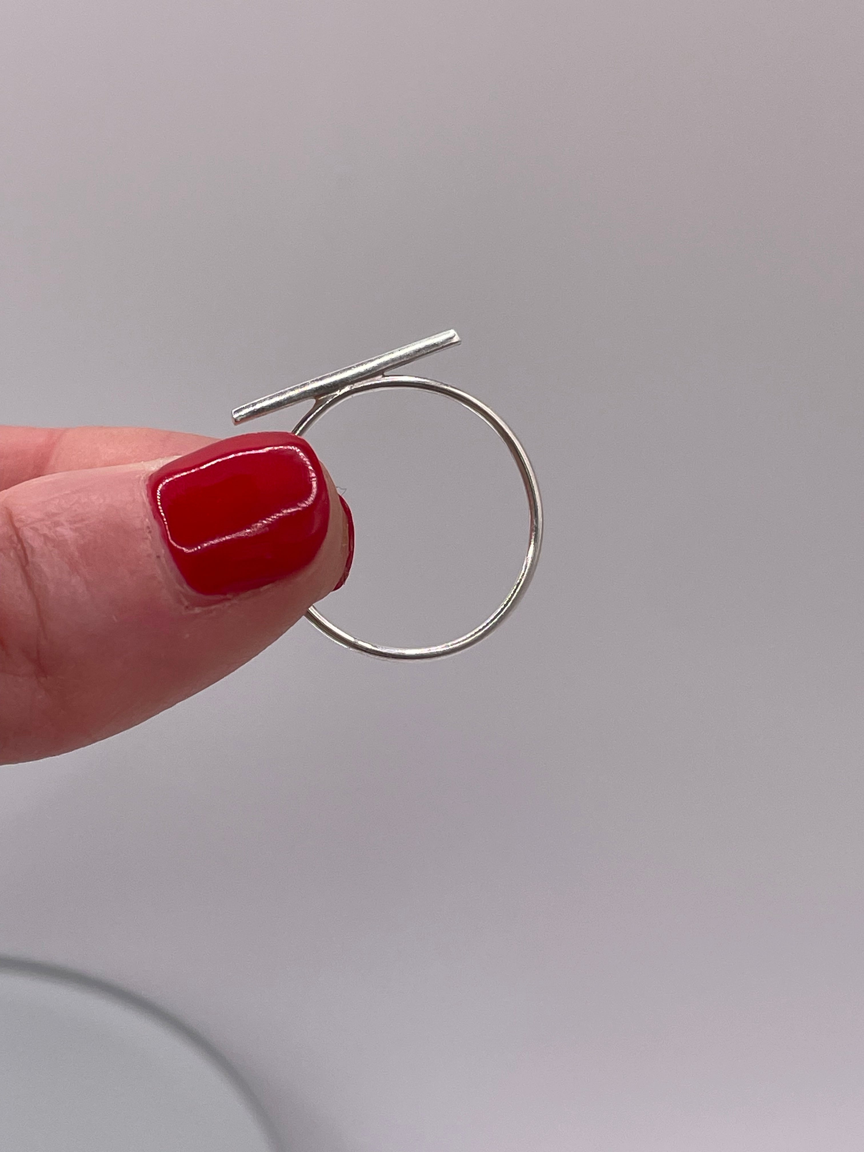 Straight Edge Ring