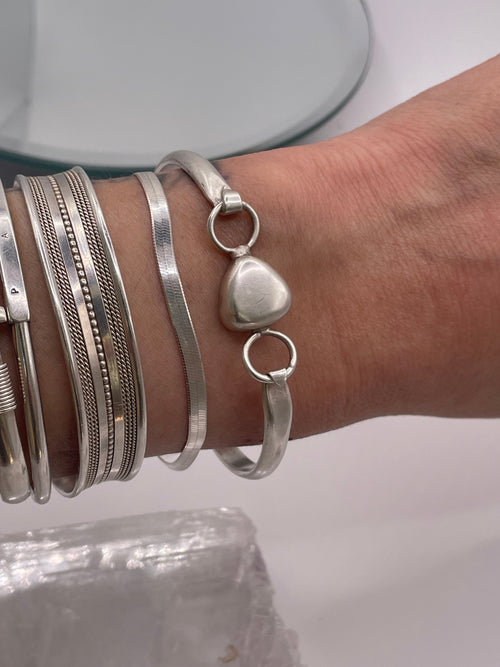 Hooked on You Bangle Bracelet