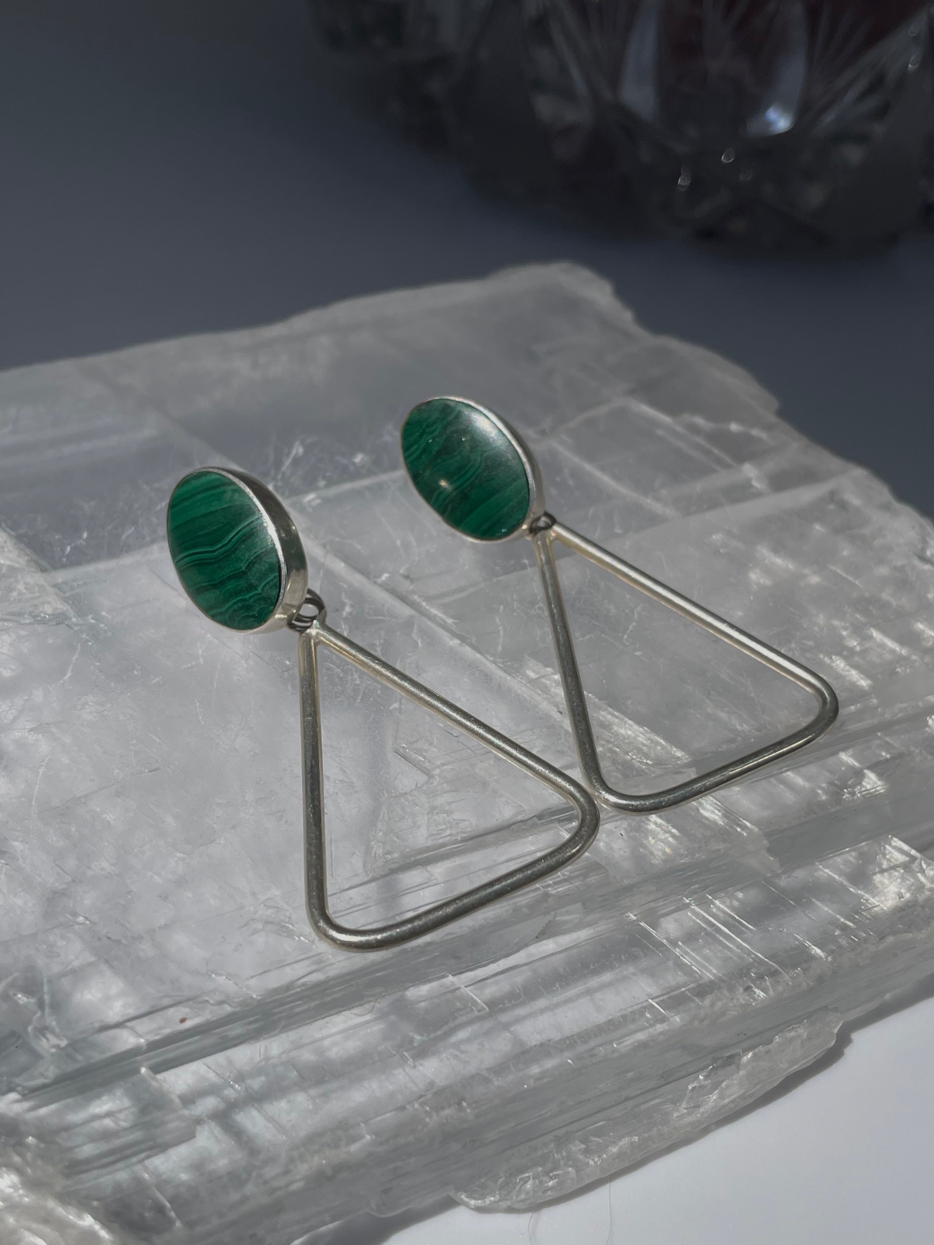 The Malachite Moment Earrings