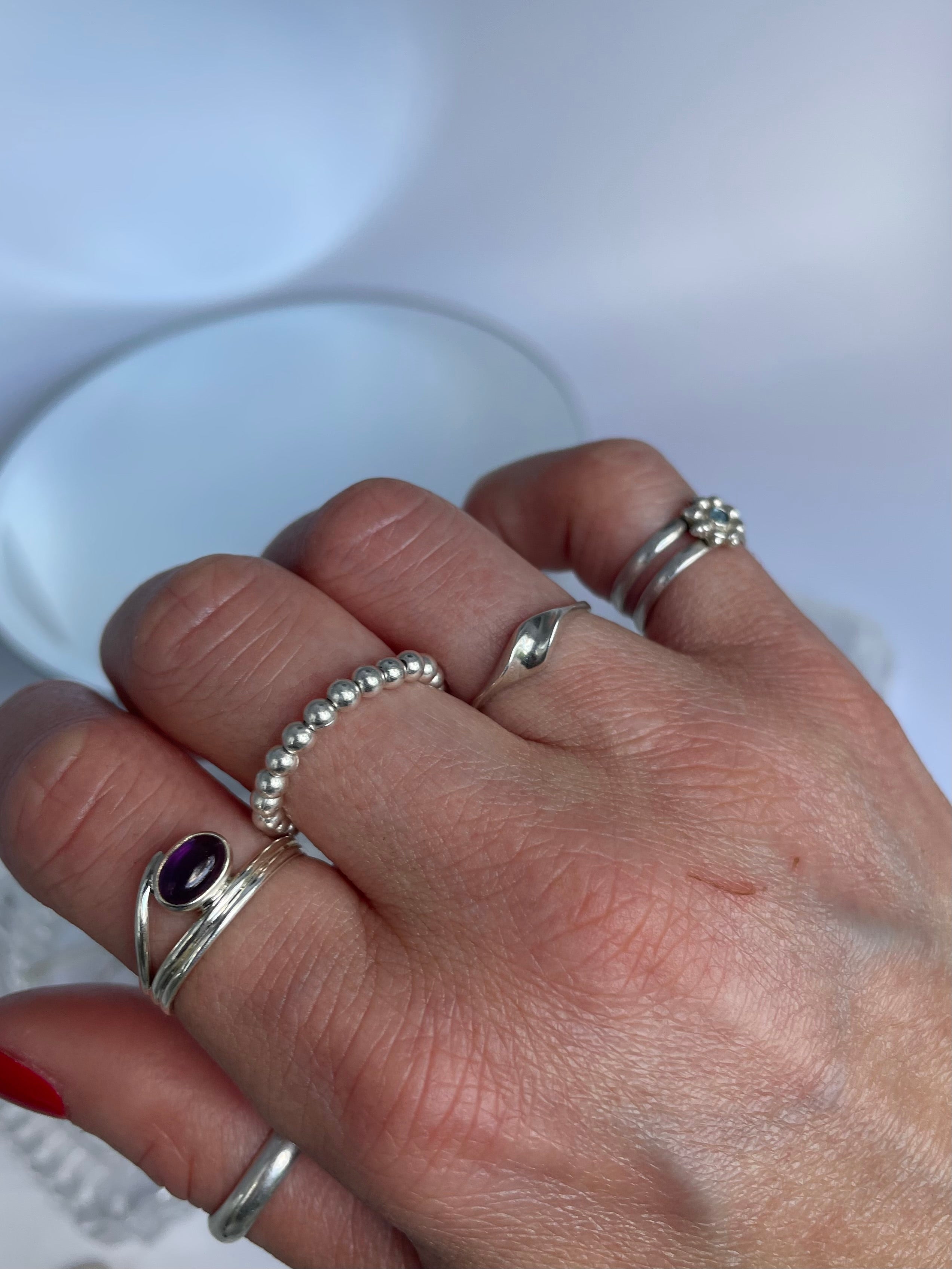Silver Whisper Ring