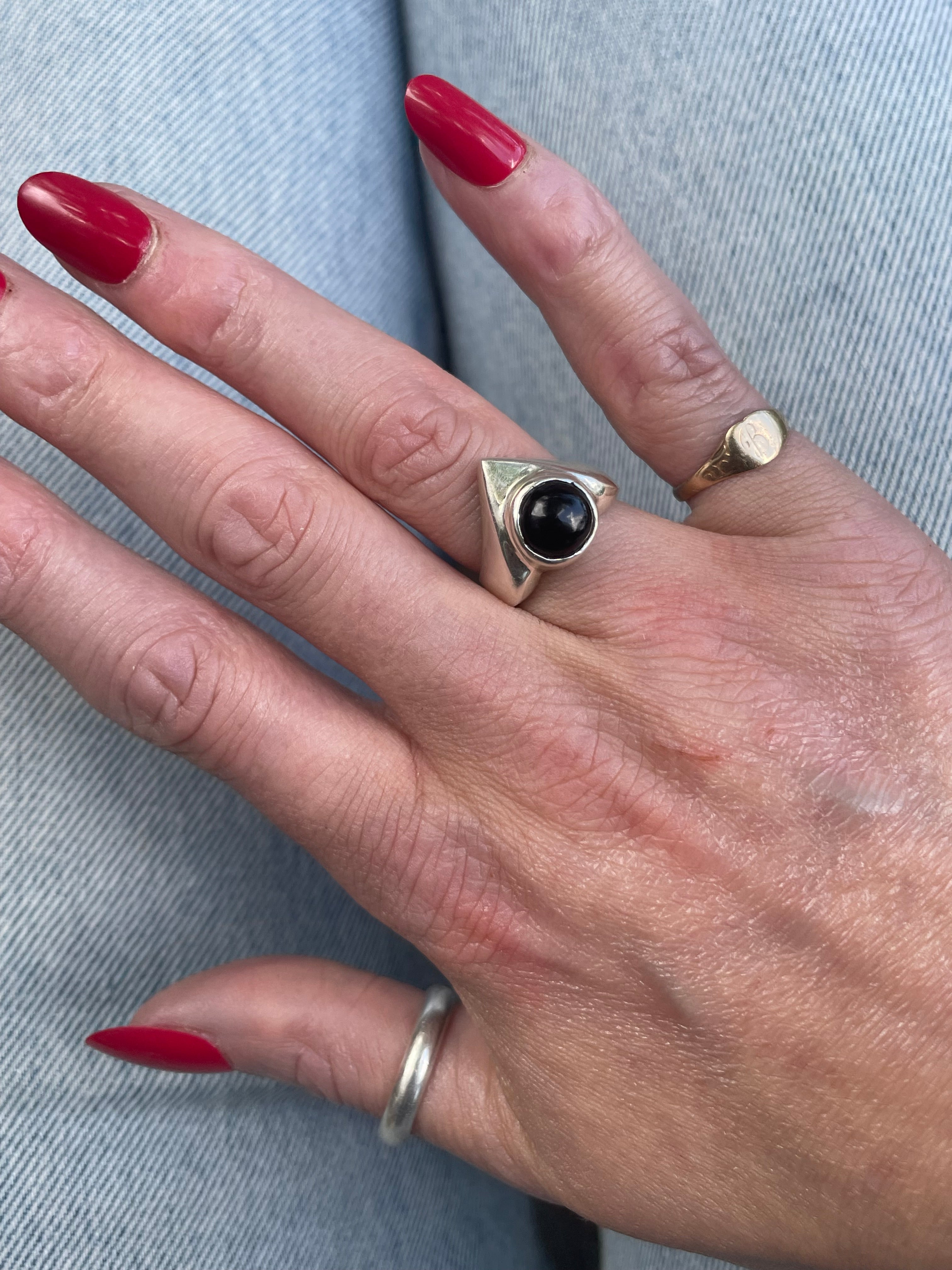 Onyx Drama Ring