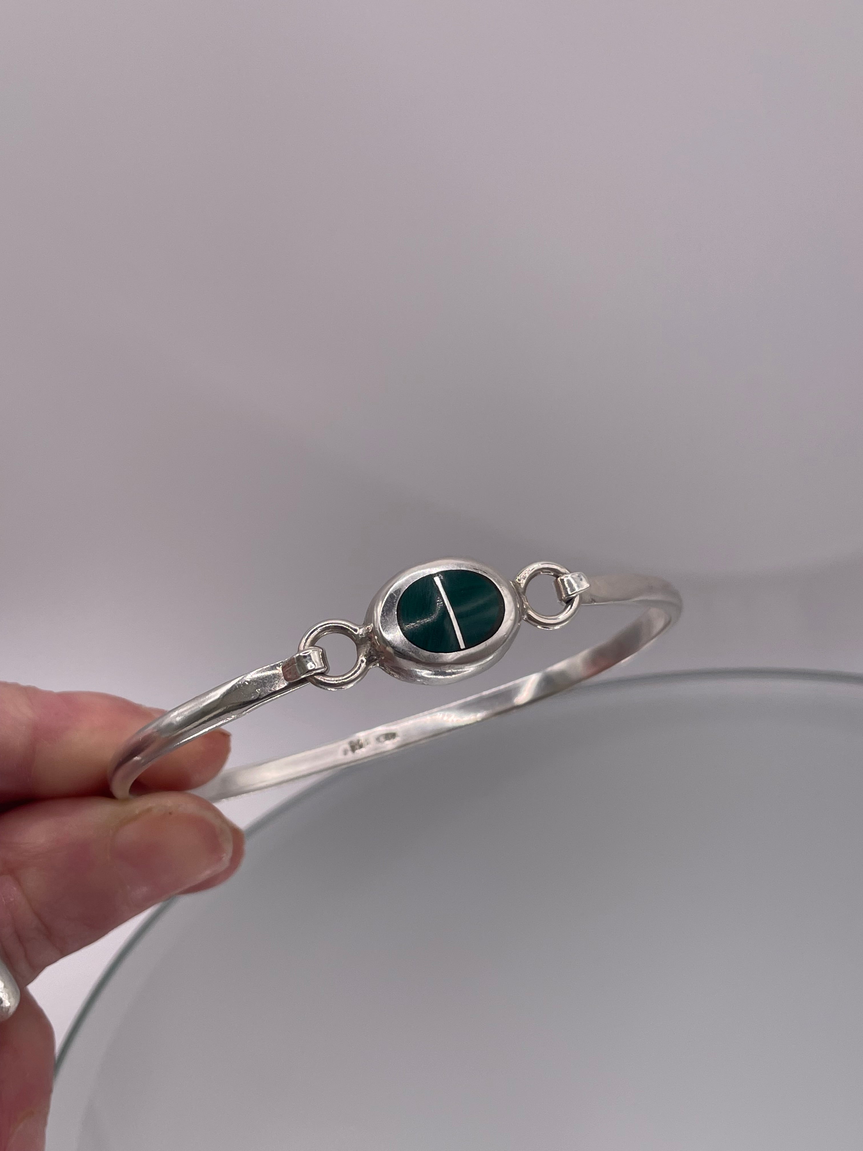 Divided Malachite Bracelet