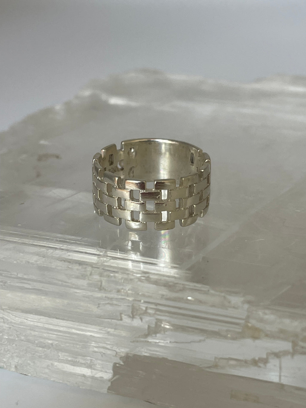 Silver Weave Ring