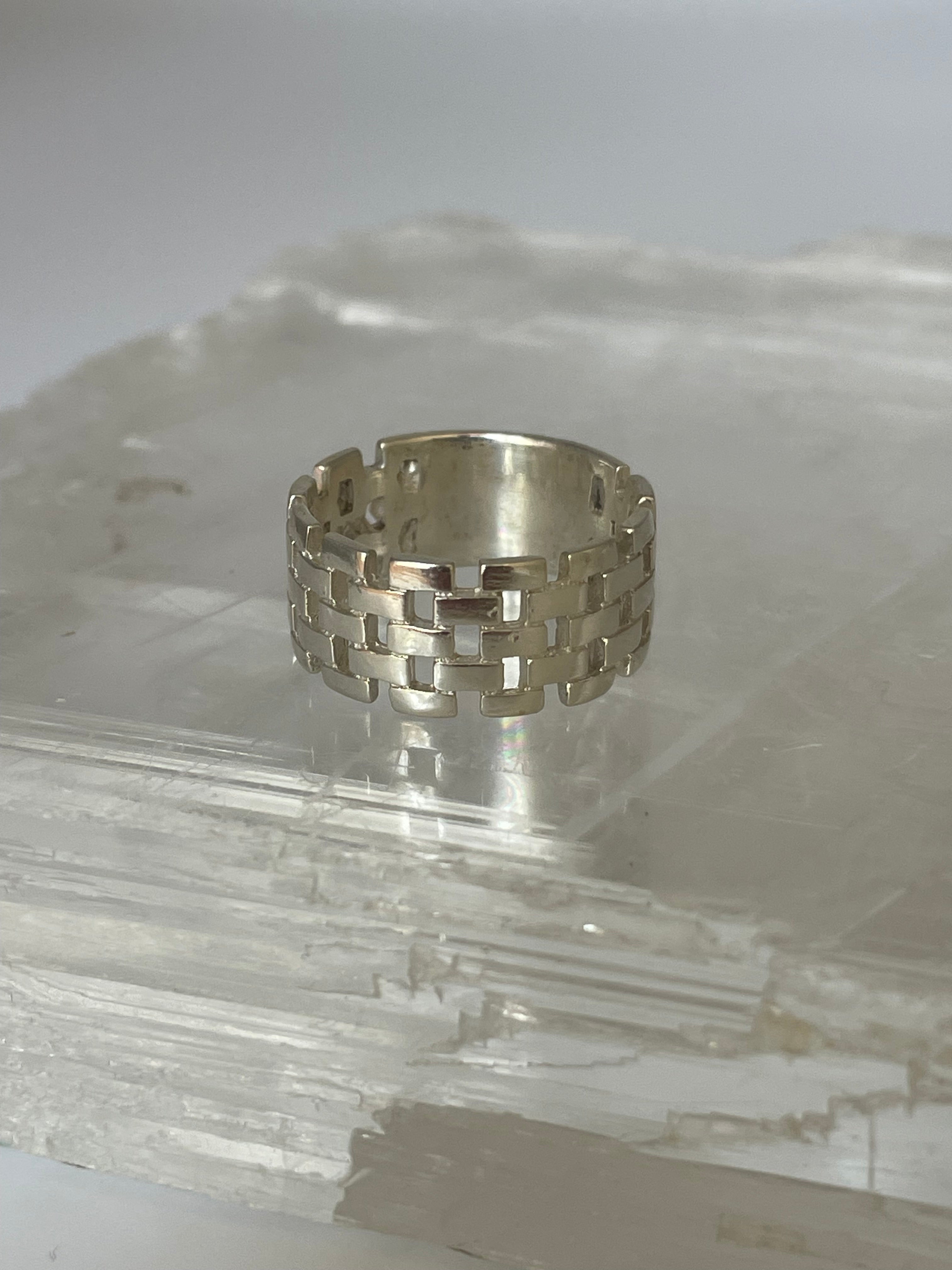 Silver Weave Ring