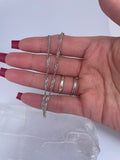 Small Twisted Chain Anklet
