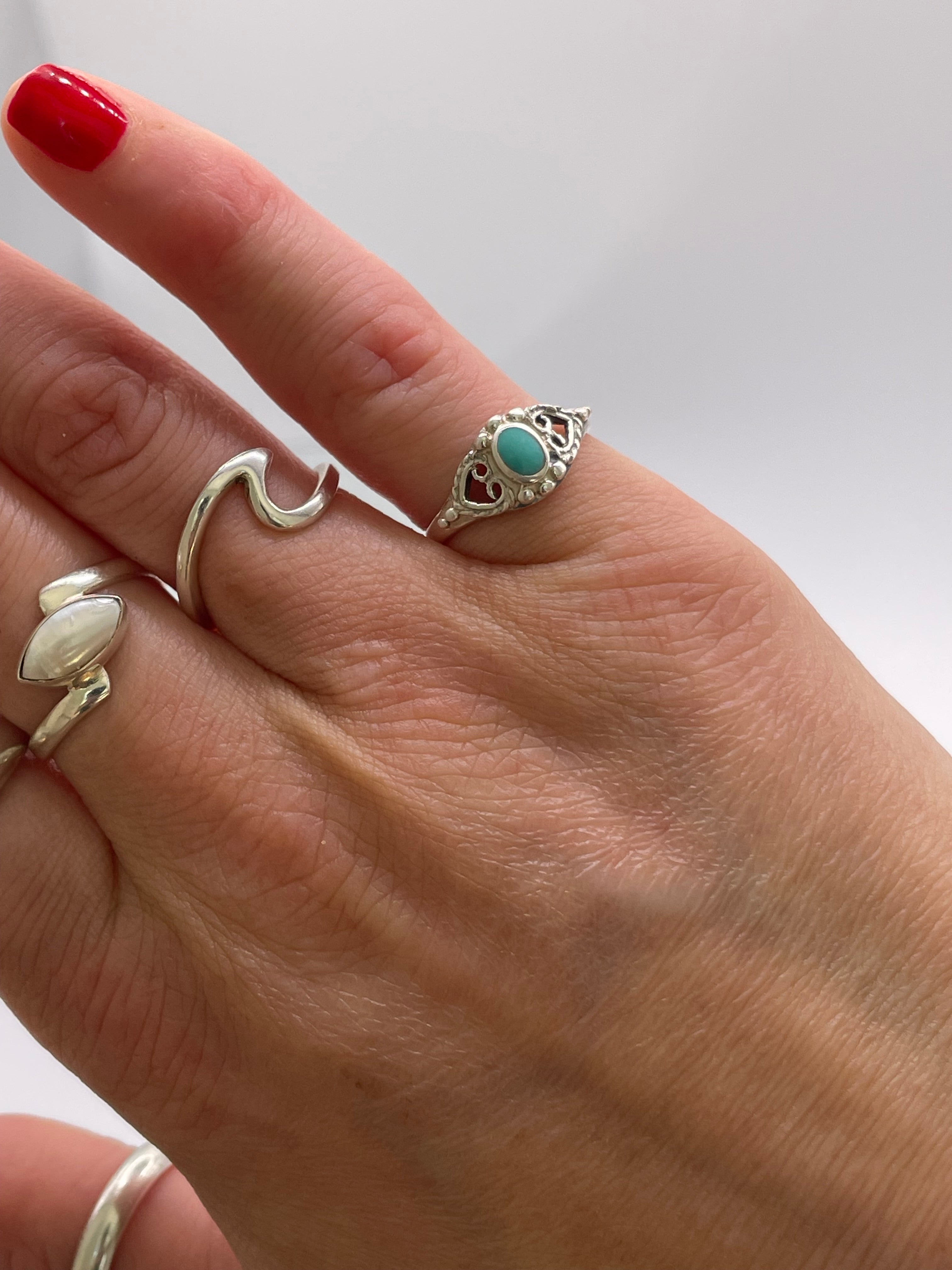 Tiny Turquoise Ring