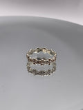 Sterling Silver Daisy Stacking Ring
