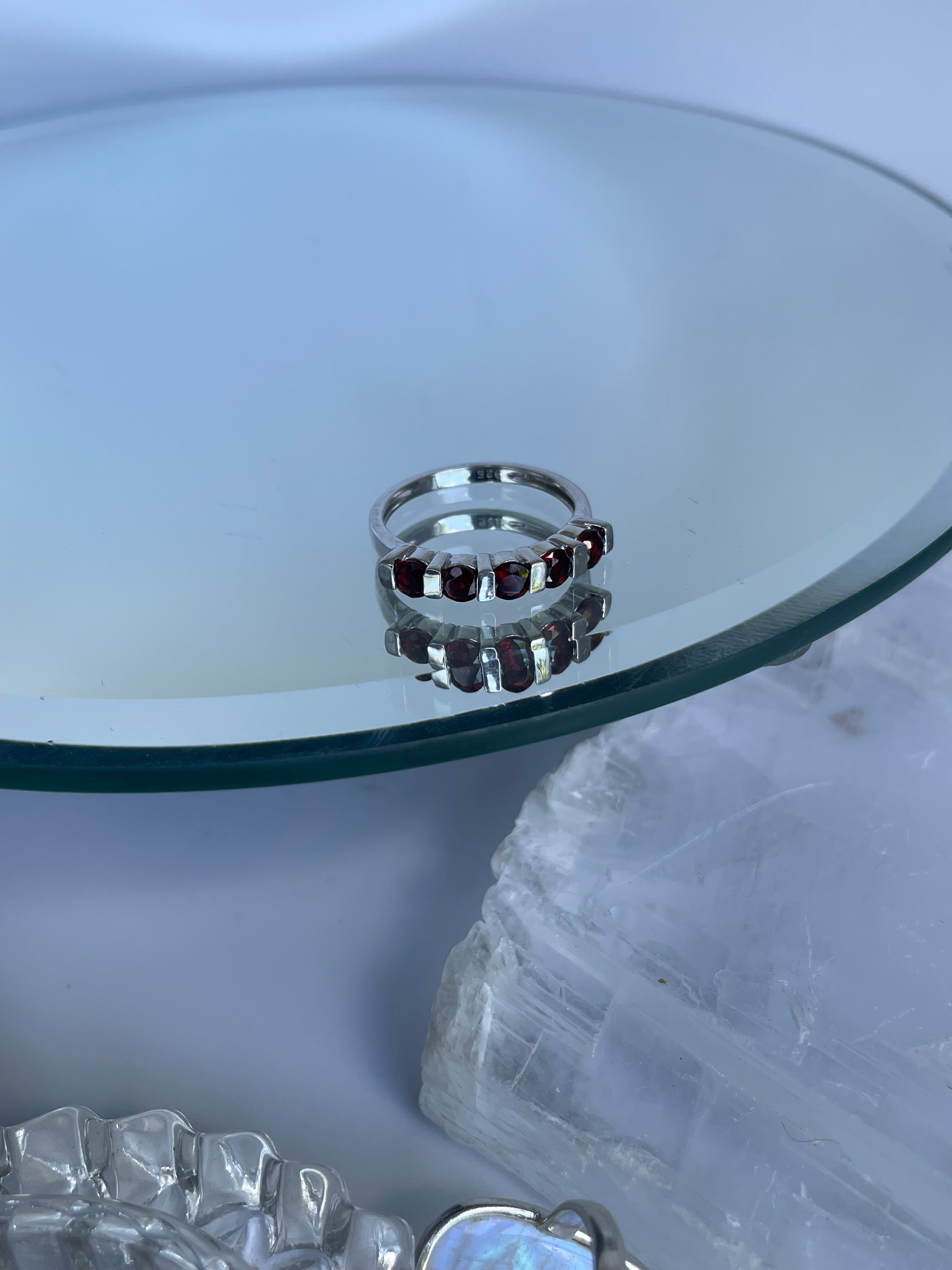 Eternal Garnets Ring