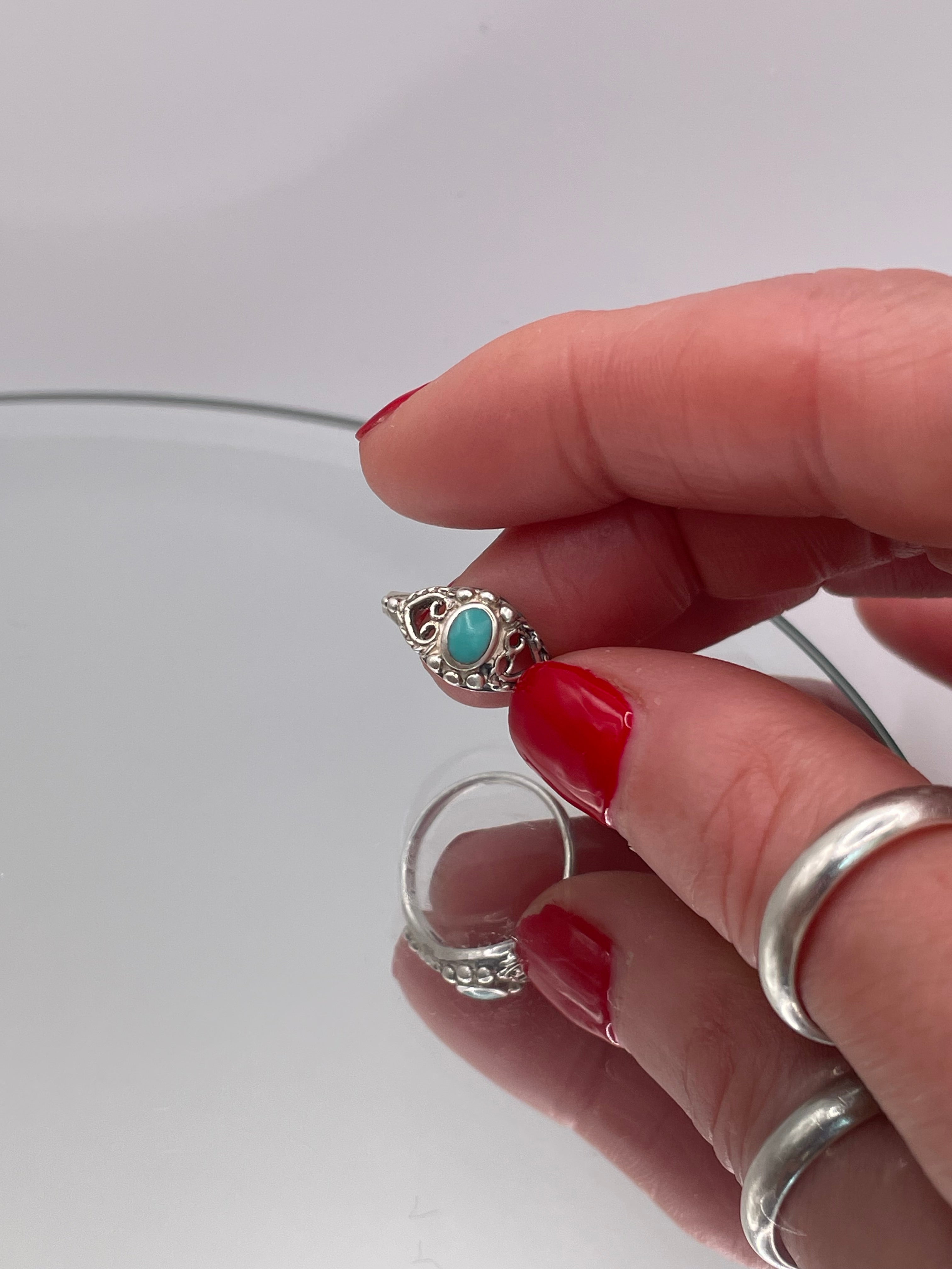 Tiny Turquoise Ring