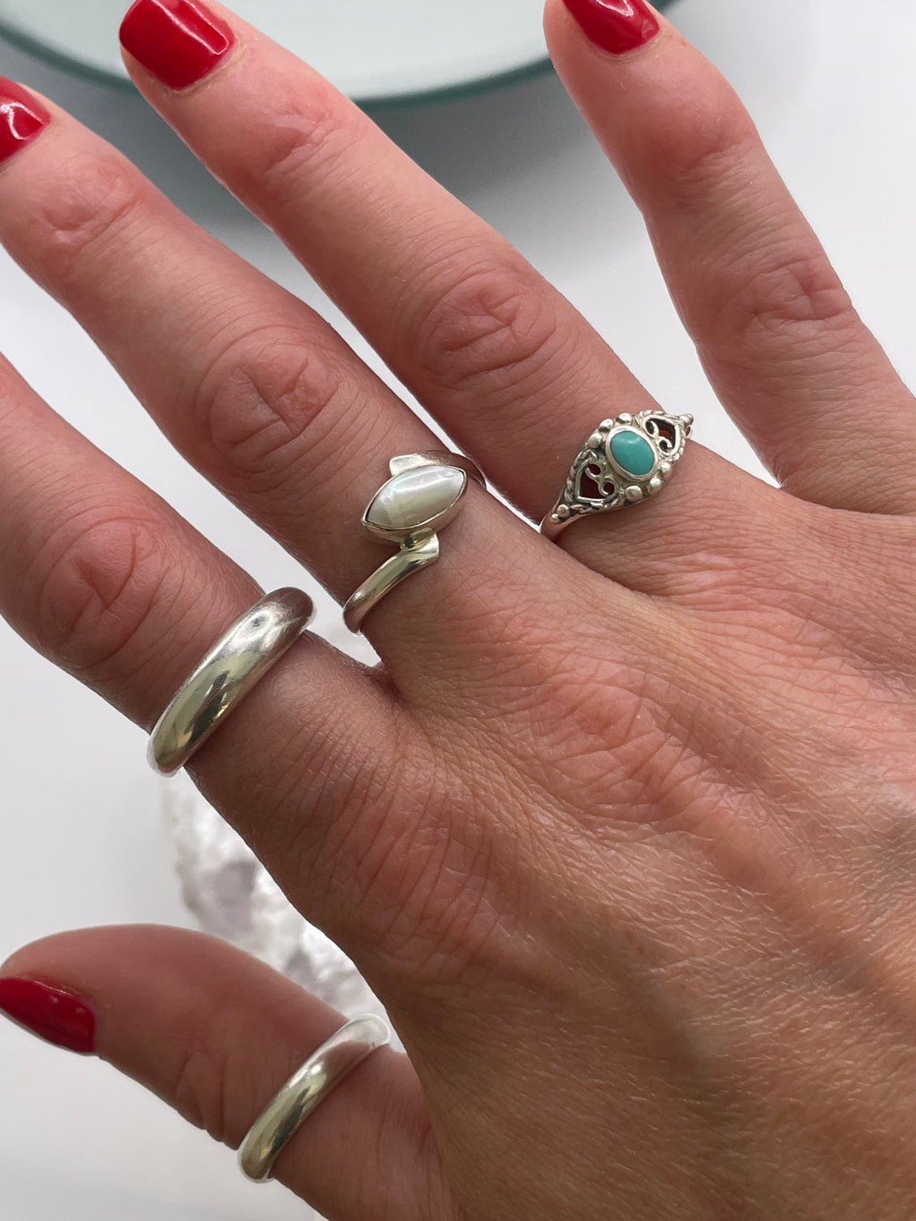 Tiny Turquoise Ring