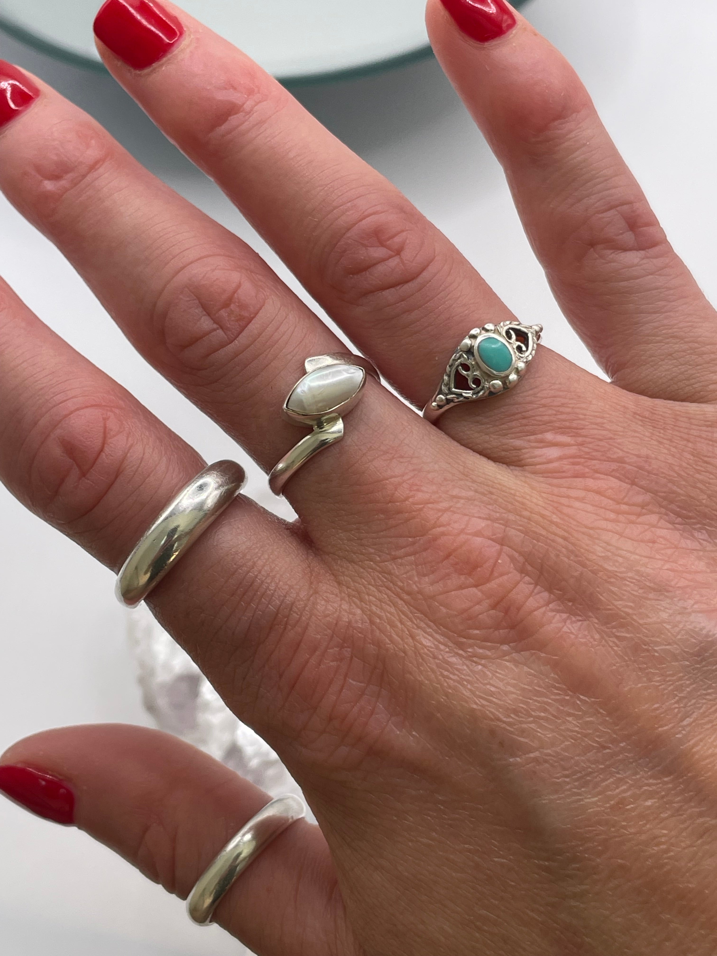 Tiny Turquoise Ring