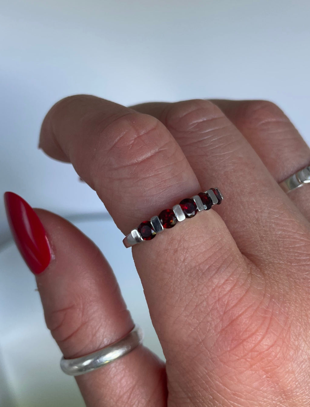 Eternal Garnets Ring