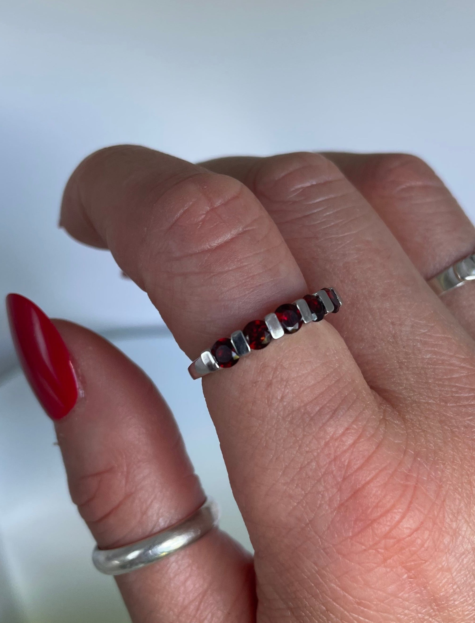 Eternal Garnets Ring