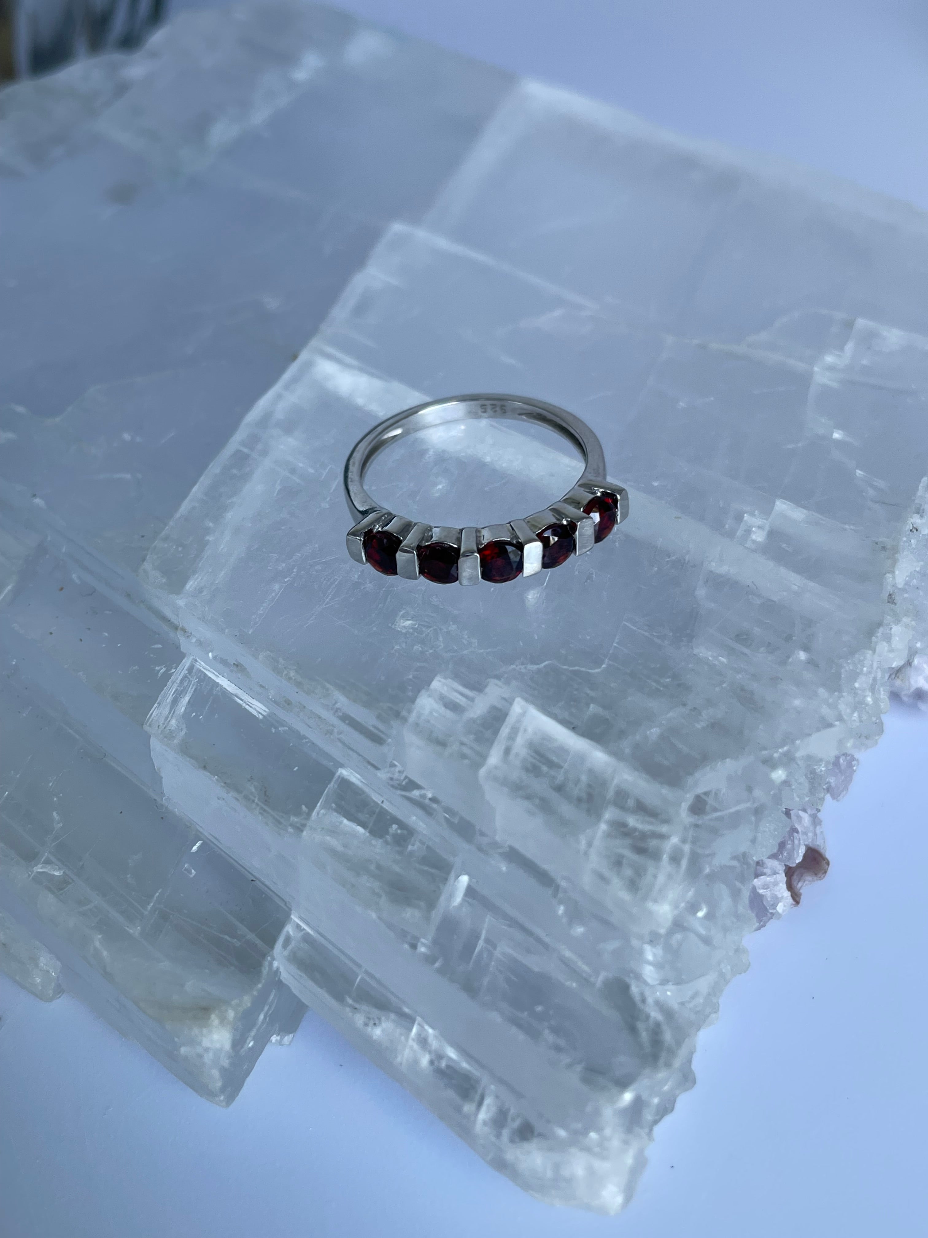 Eternal Garnets Ring