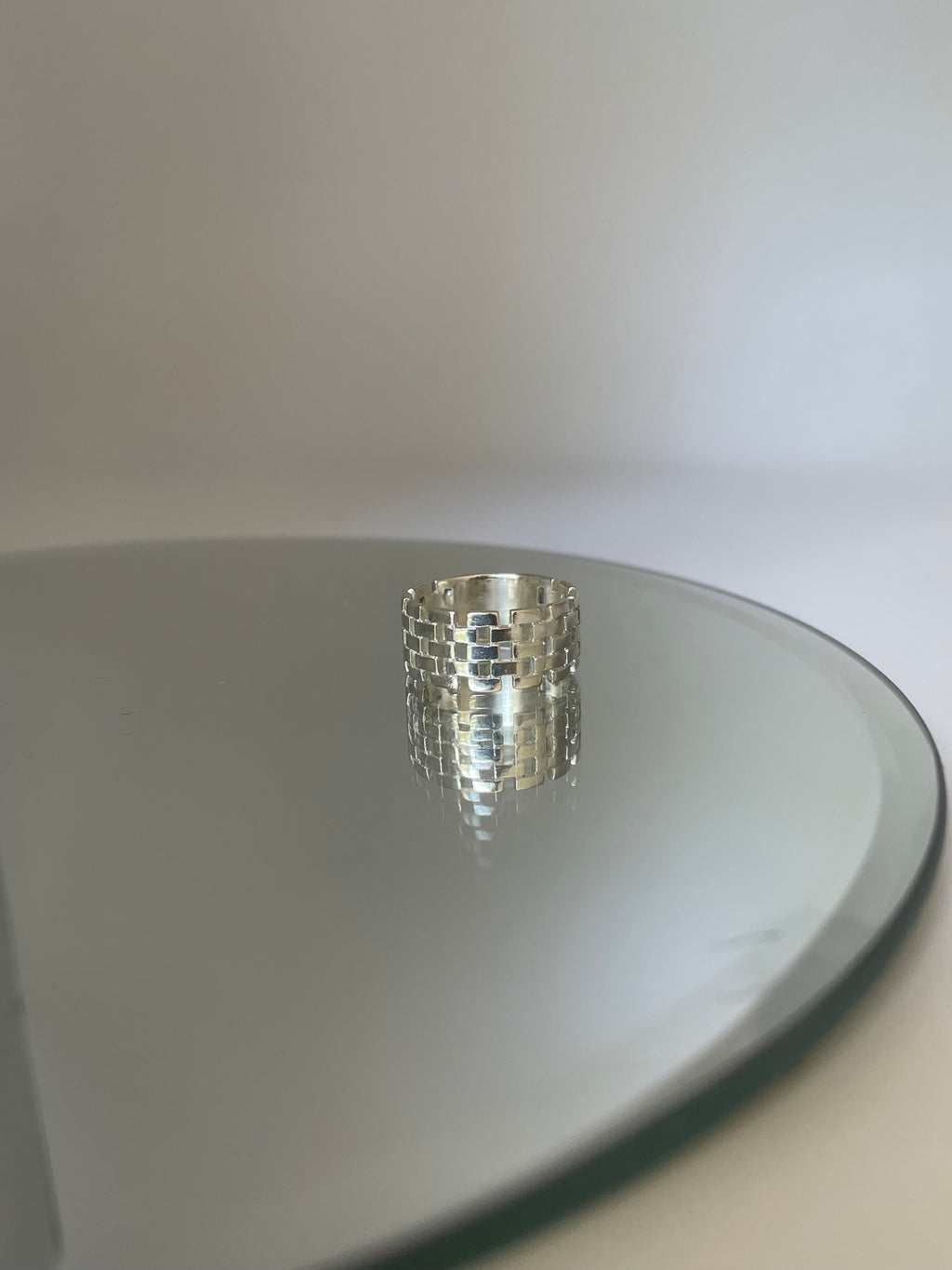 Silver Weave Ring