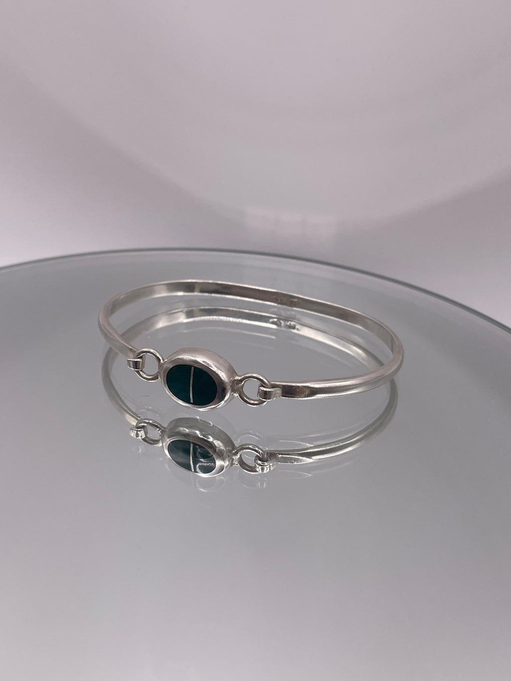 Divided Malachite Bracelet