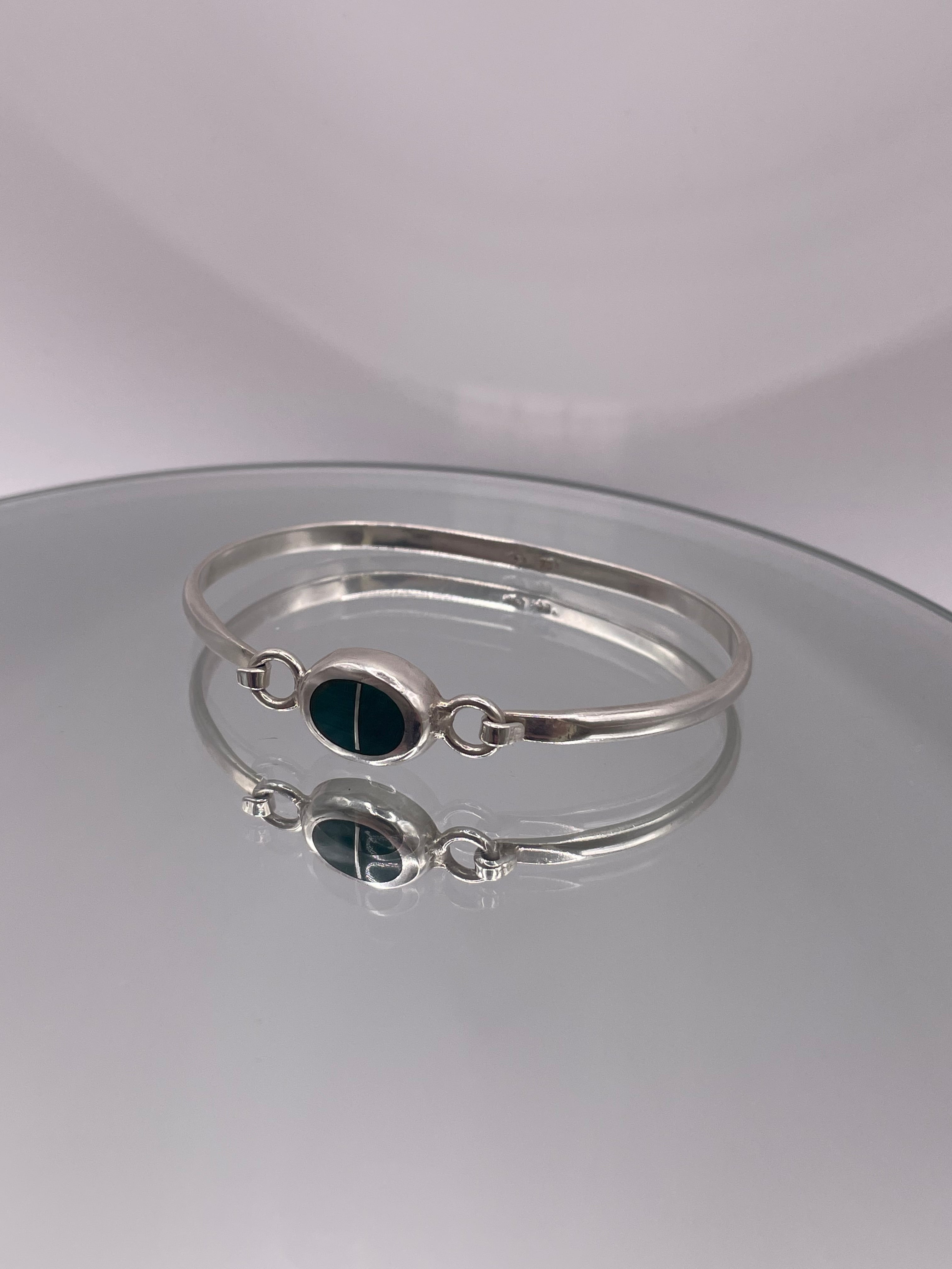 Divided Malachite Bracelet
