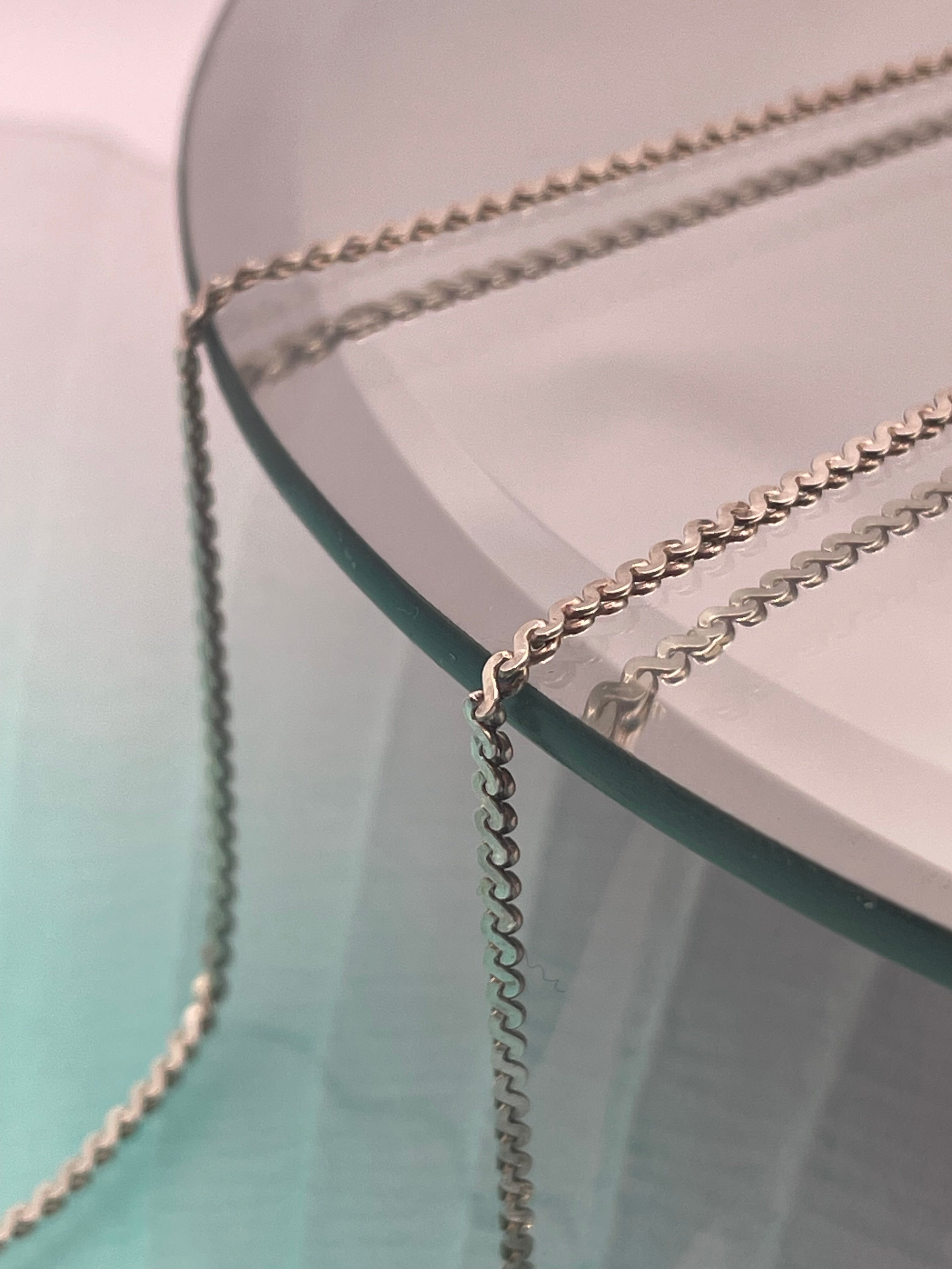 Sterling Silver S Link Layering Chain