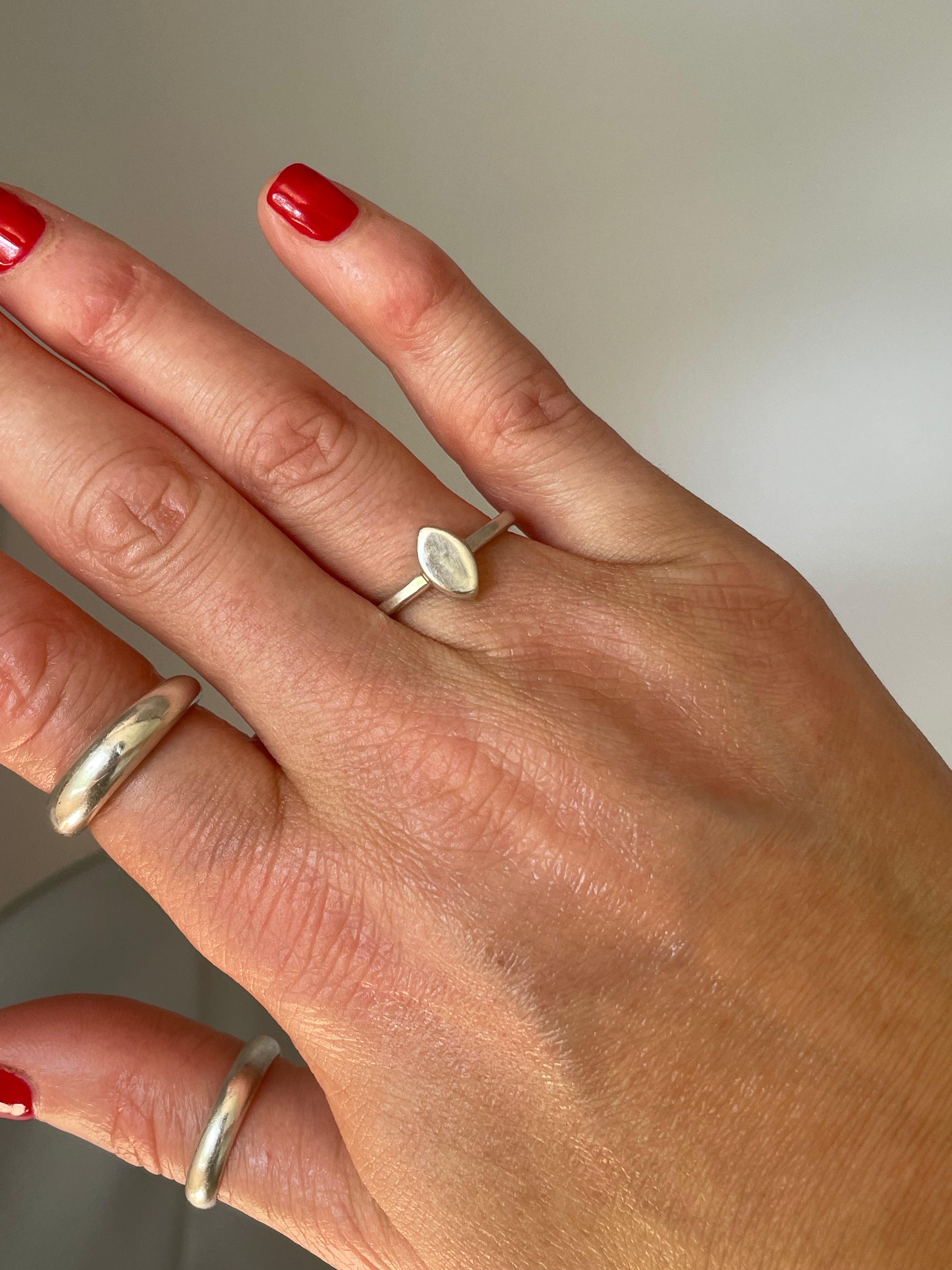The Silver Diamond Ring