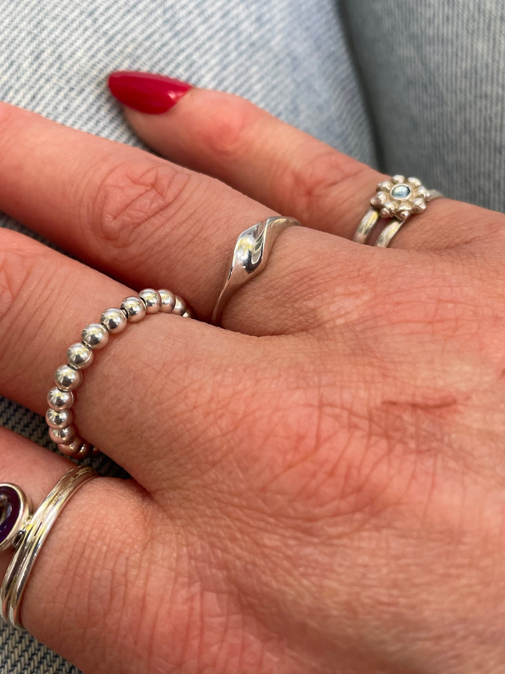 Silver Whisper Ring