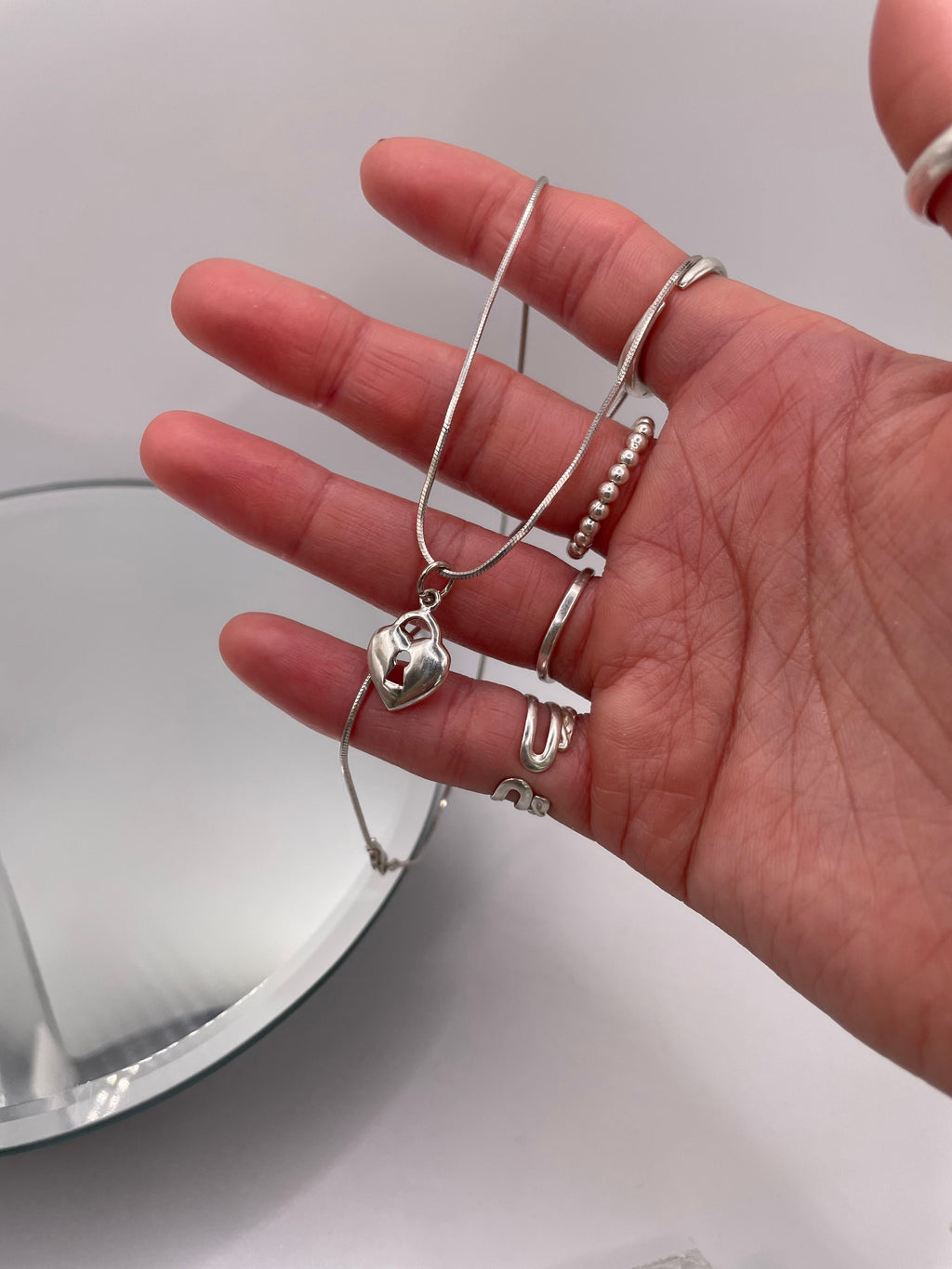 Sweet Little Lock Necklace