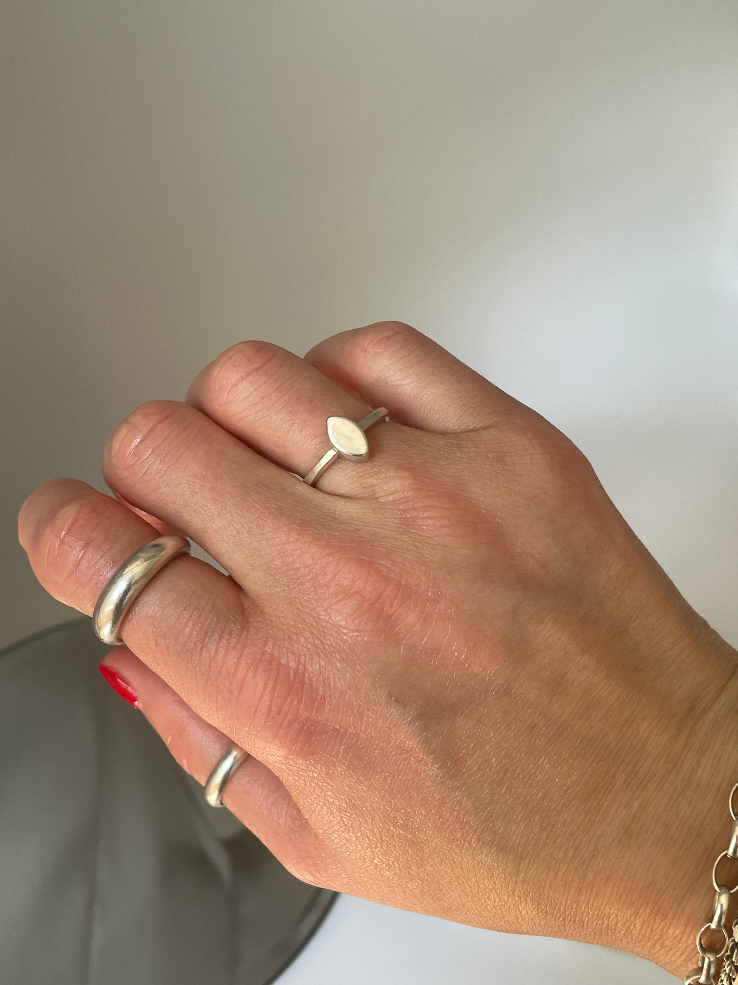 The Silver Diamond Ring
