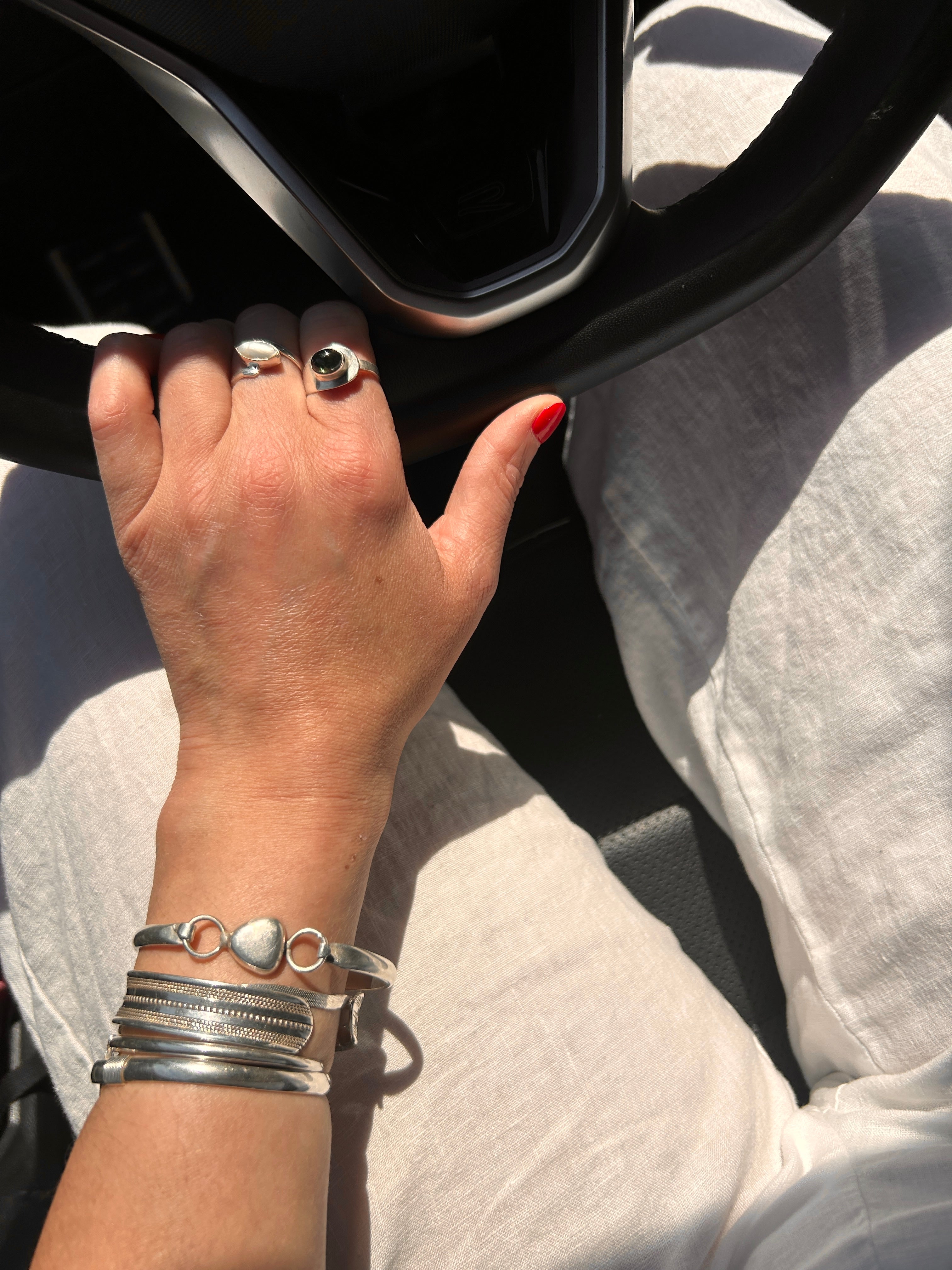Hooked on You Bangle Bracelet