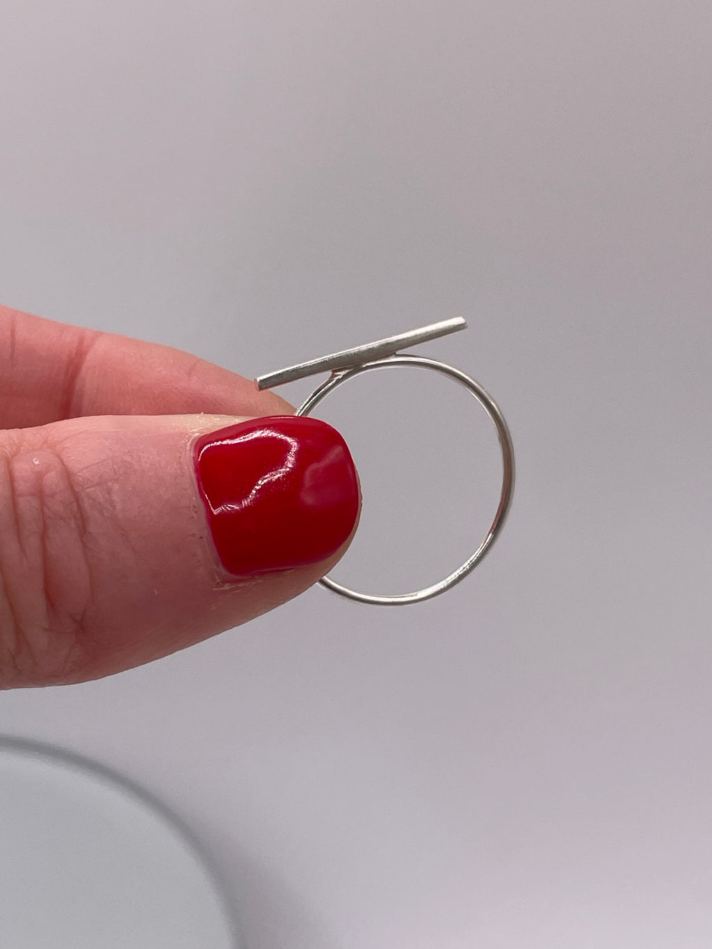 Straight Edge Ring