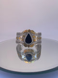 Silver + Brass Constellation Cuff