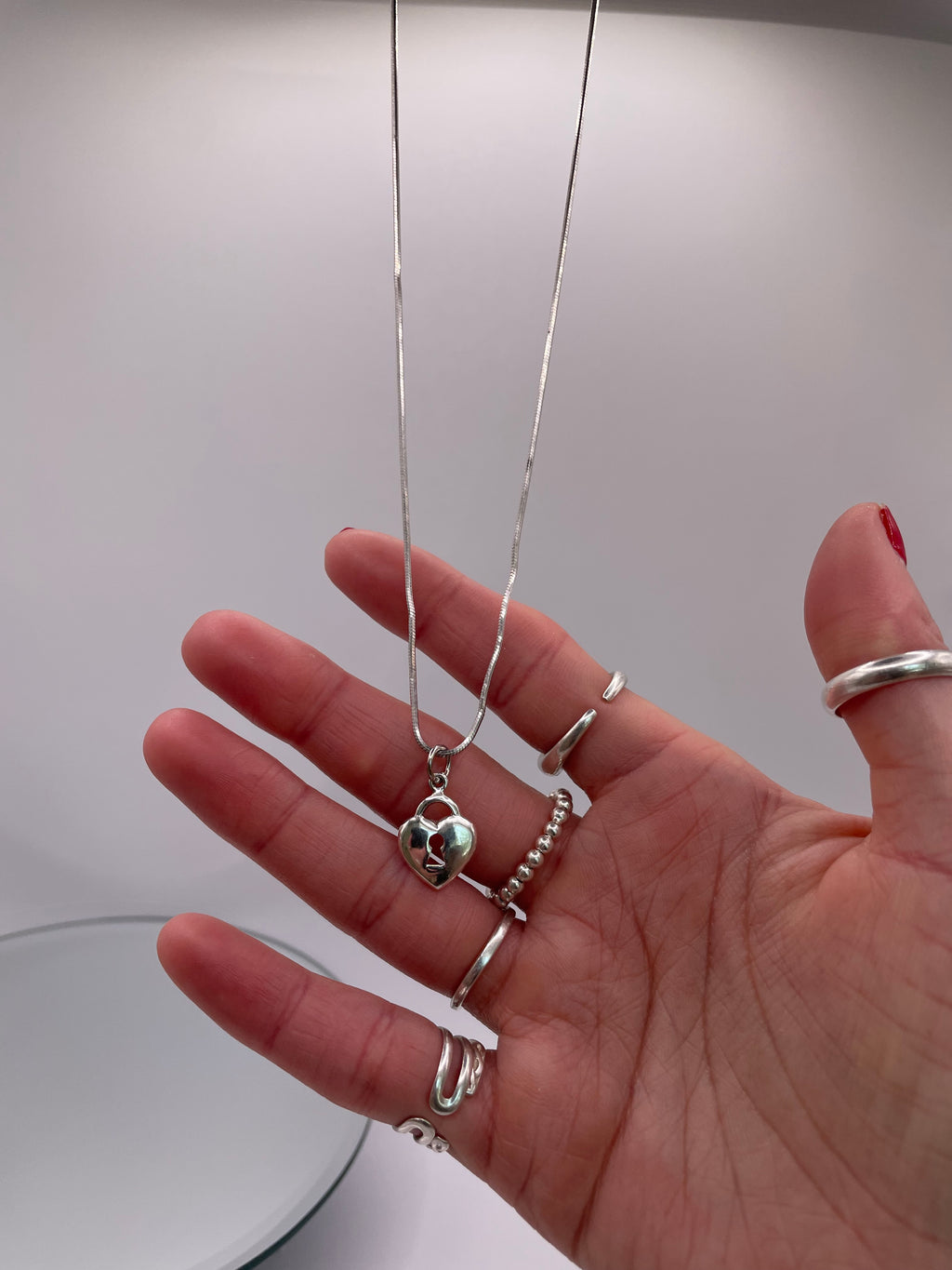 Sweet Little Lock Necklace