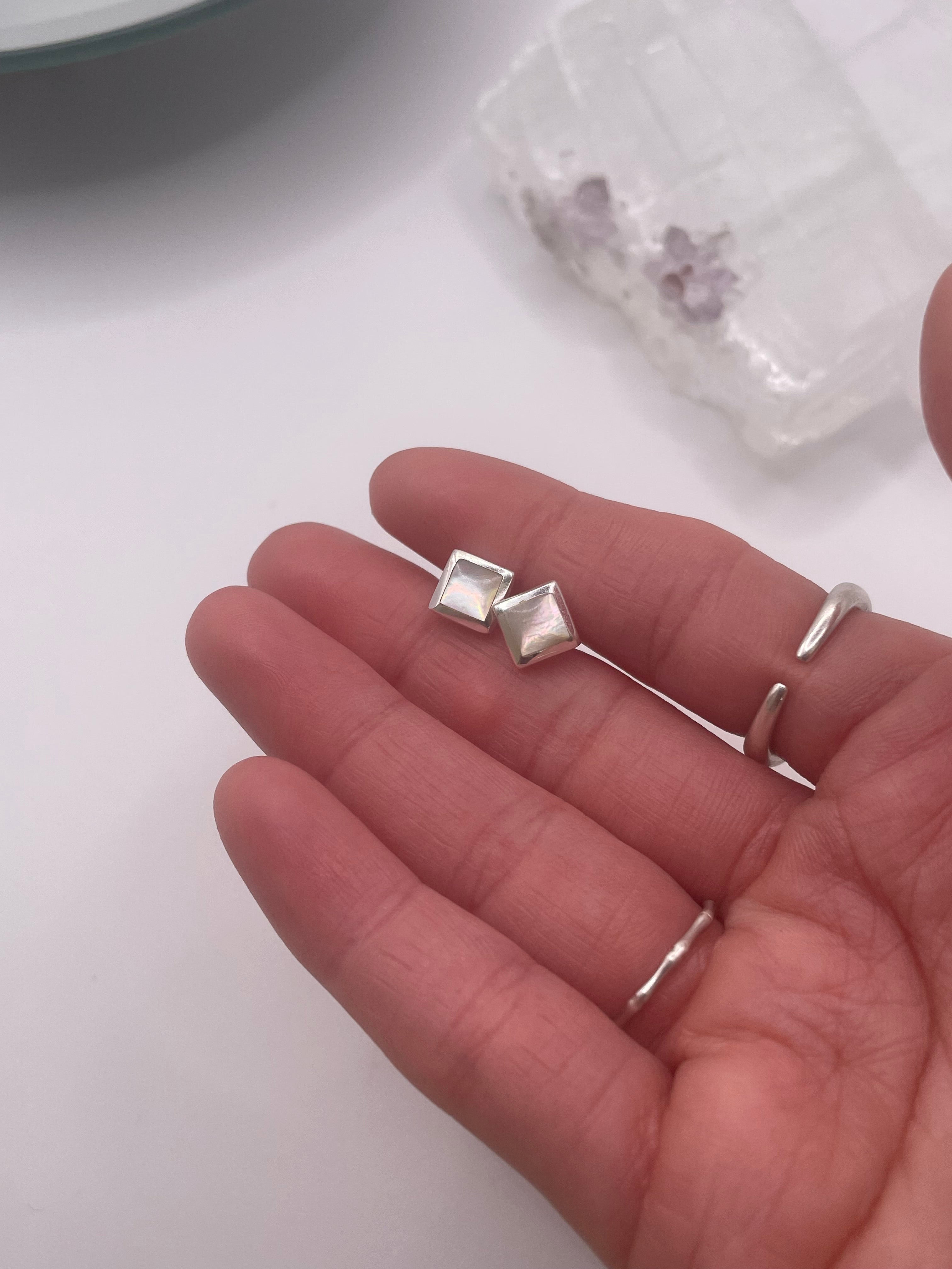 Glow with the Flow Stud Earrings