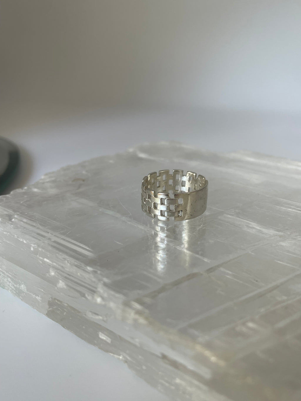 Silver Weave Ring
