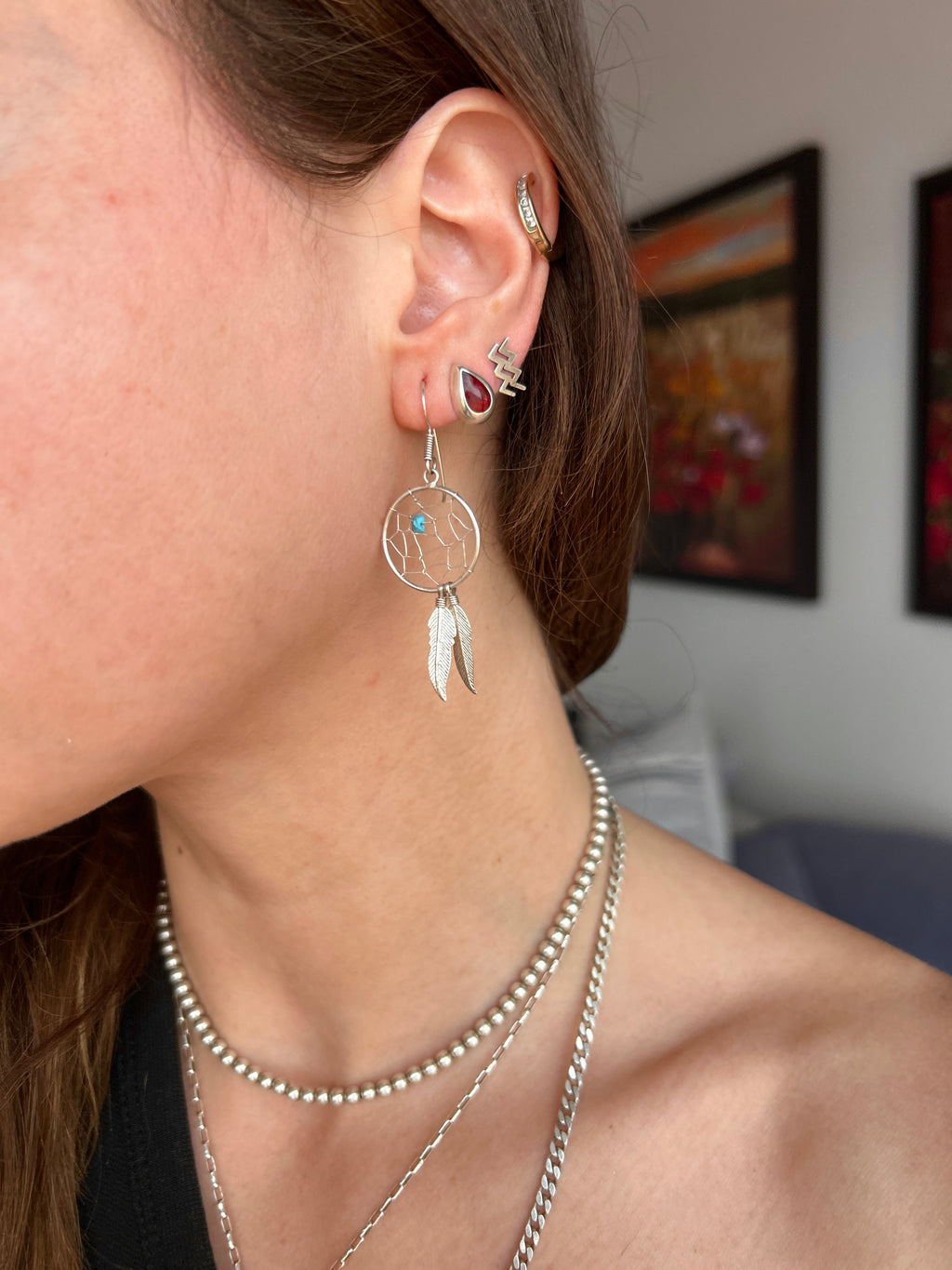 A Turquoise Dream Earrings