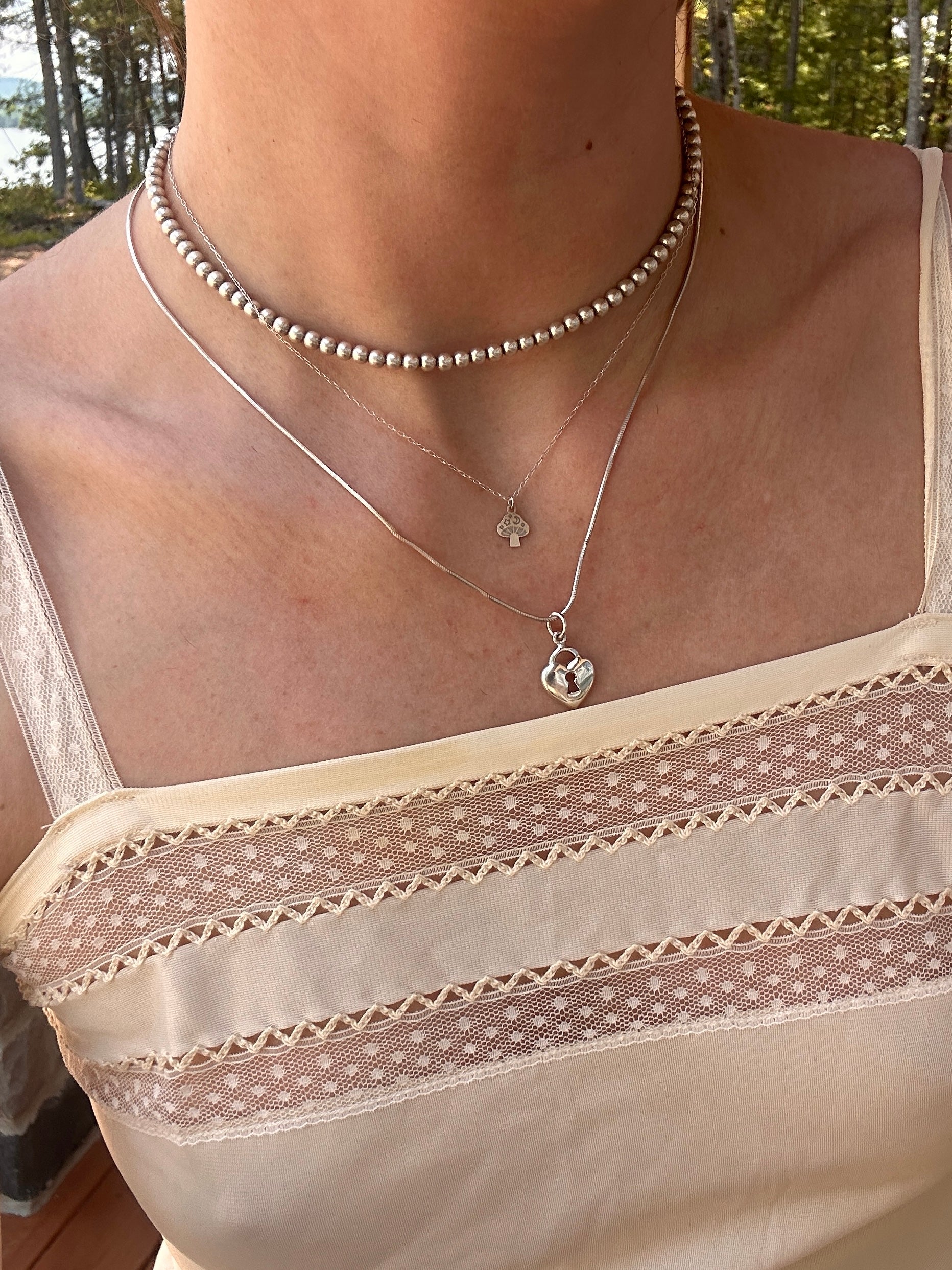 Sweet Little Lock Necklace