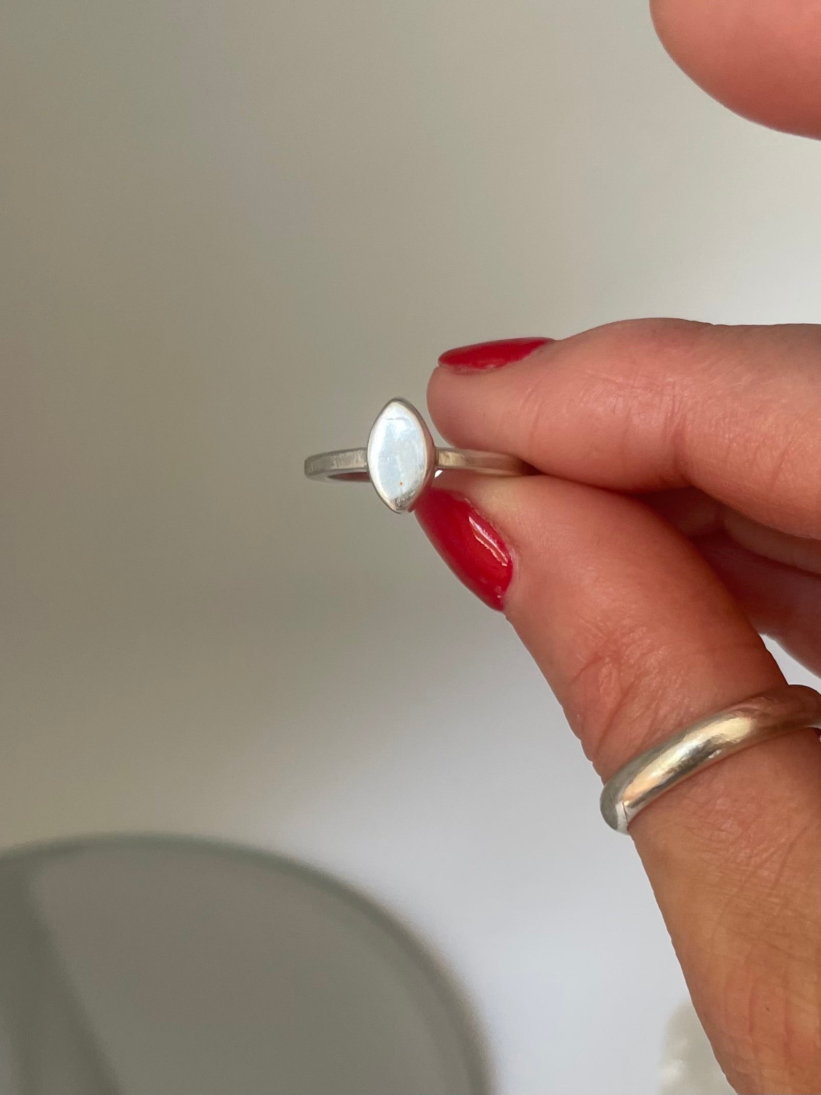 The Silver Diamond Ring