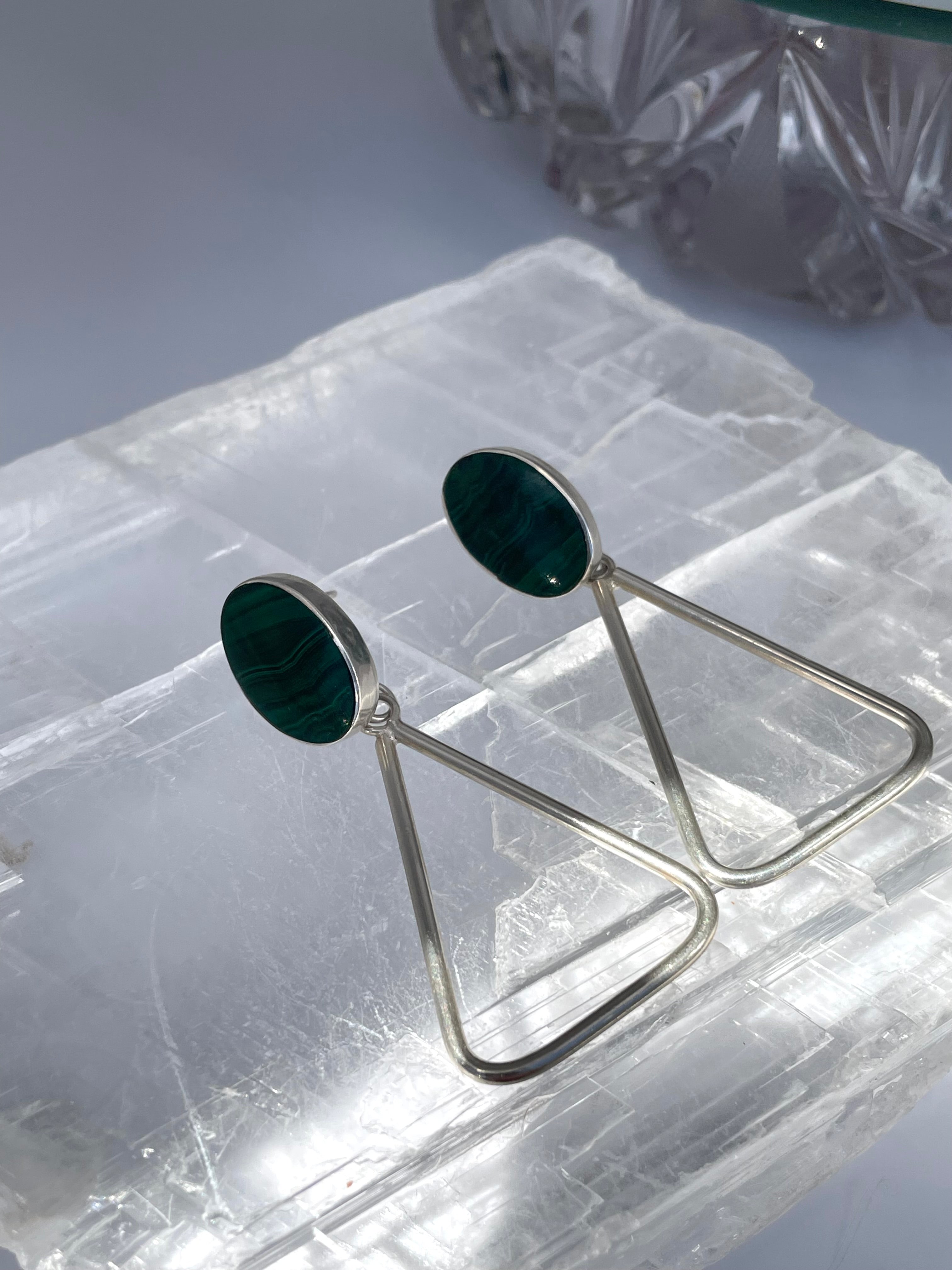 The Malachite Moment Earrings