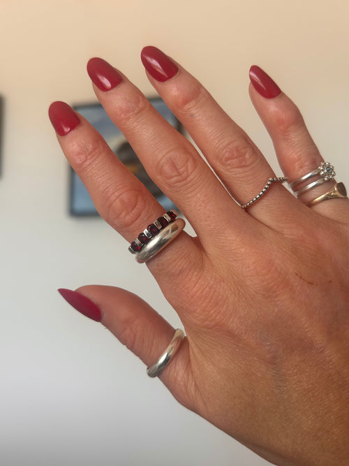 Eternal Garnets Ring